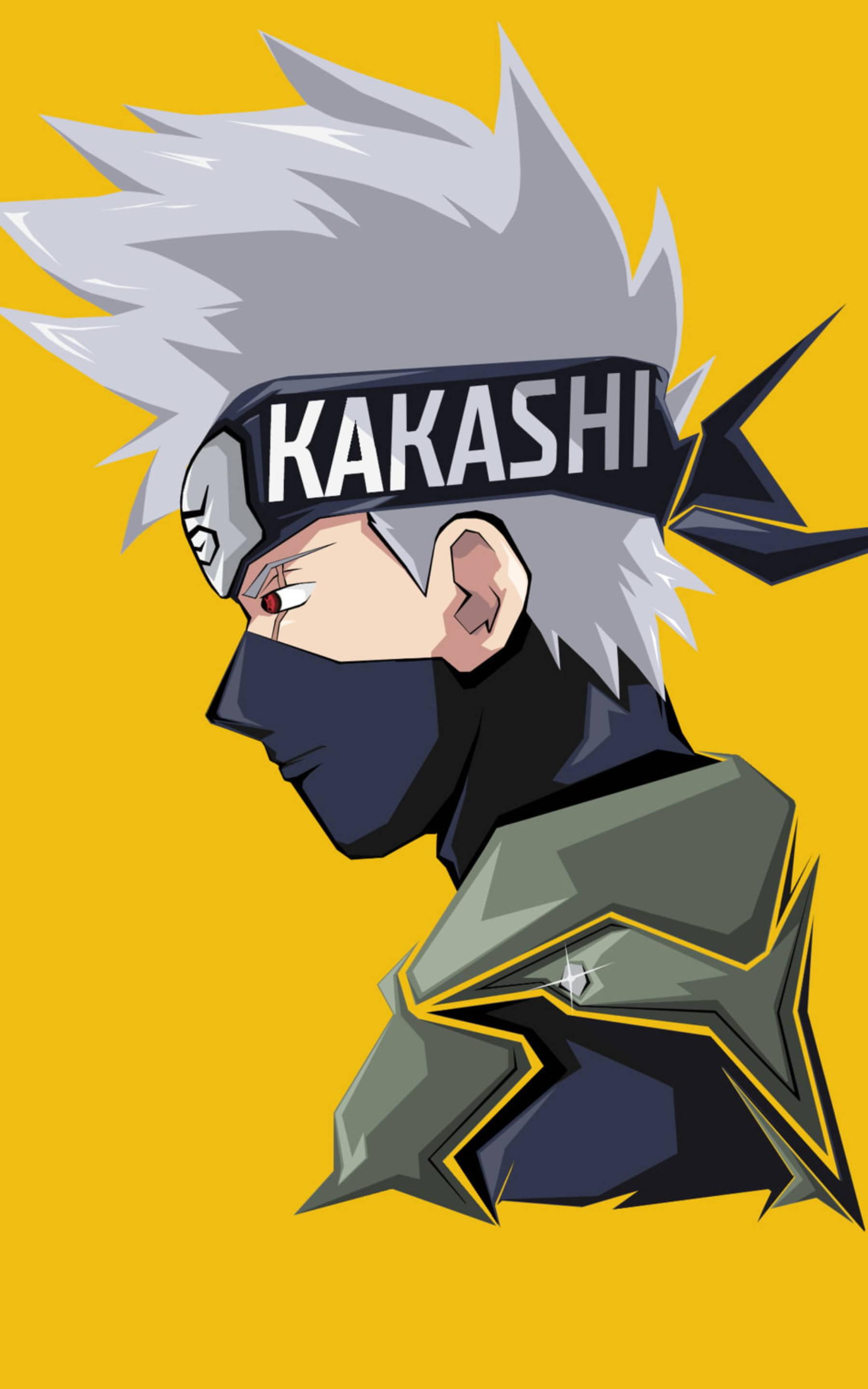Cool Kakashi Sideview — 1800x2880 wallpaper