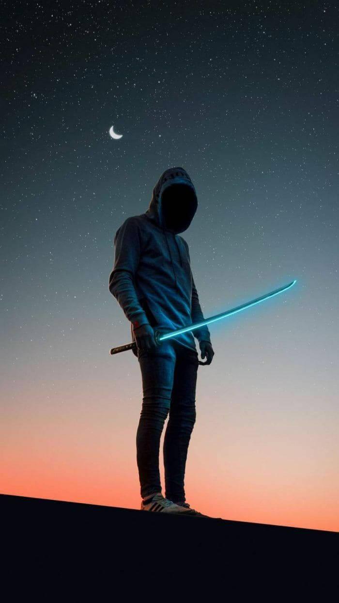 Cool Man In Hoodie — 700x1244 wallpaper