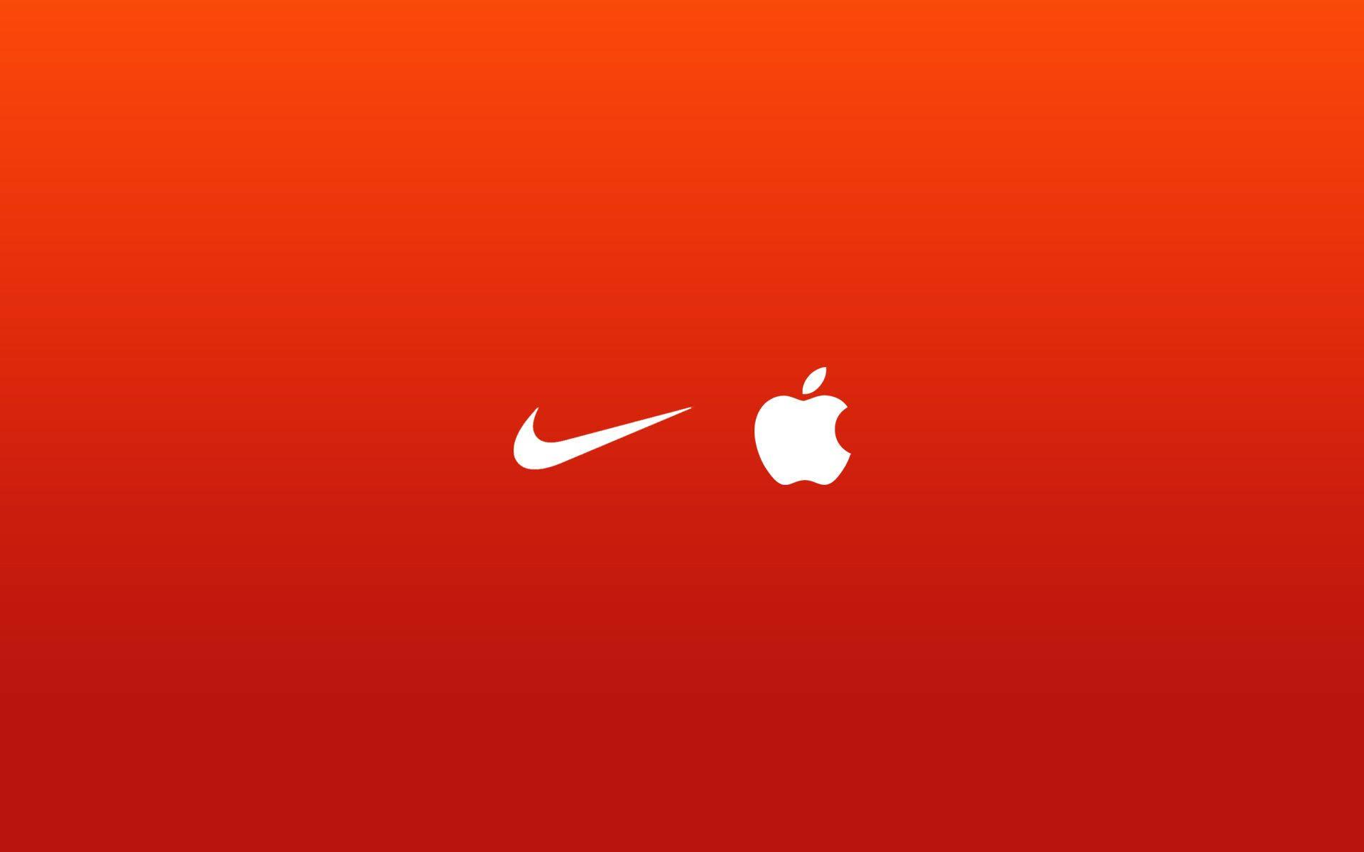 Cool Minimal Nike And Apple Emblem — 1920x1200 wallpaper