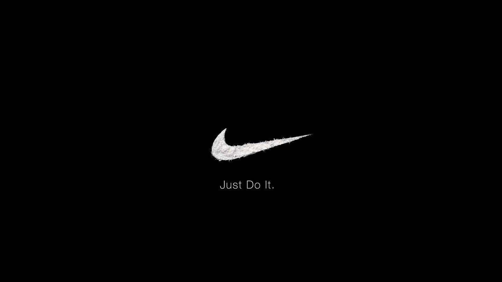Cool Minimalist Nike Logo — 1600x900 wallpaper