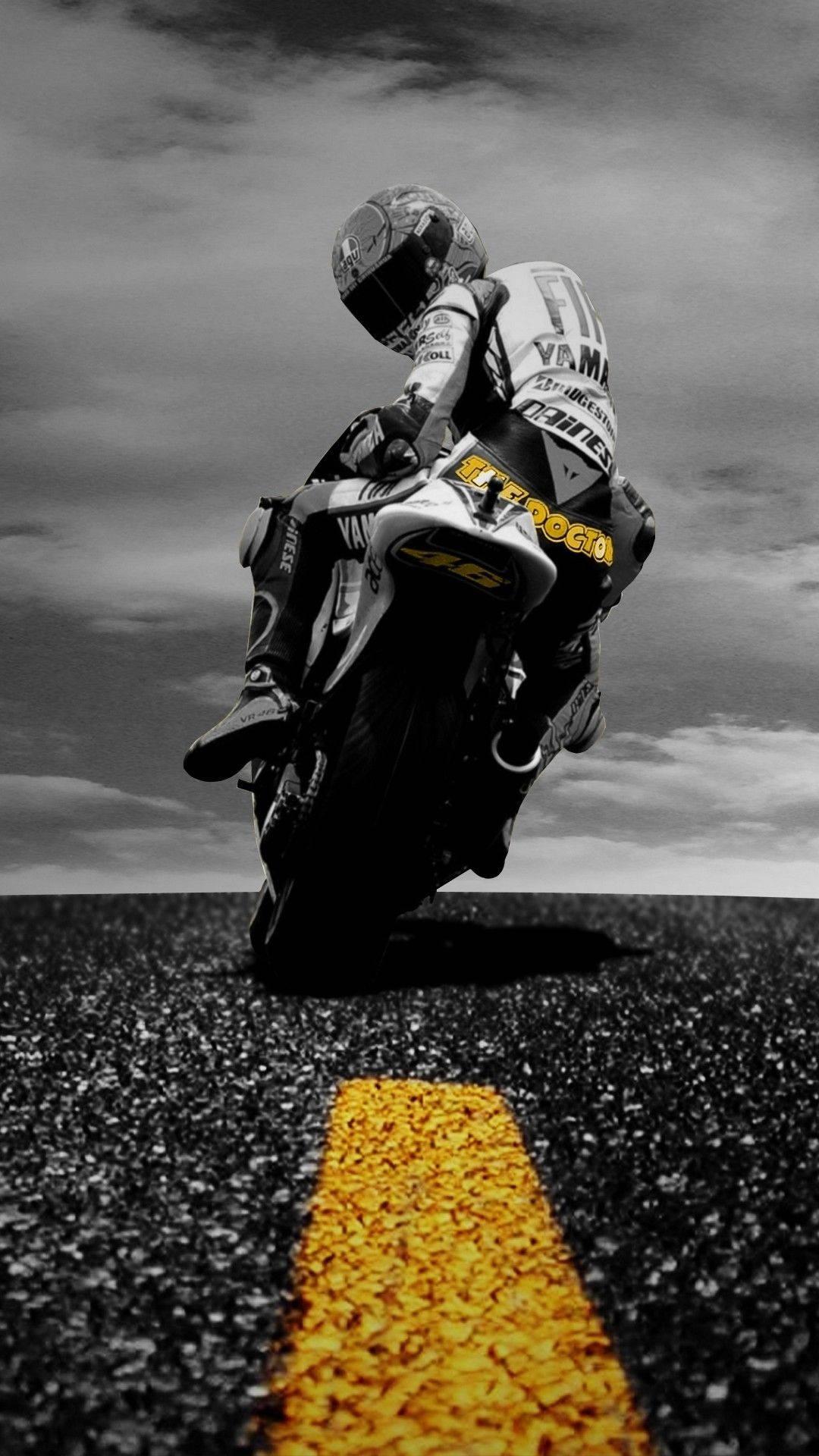 Cool Motorcycle Racer — 1080x1920 wallpaper