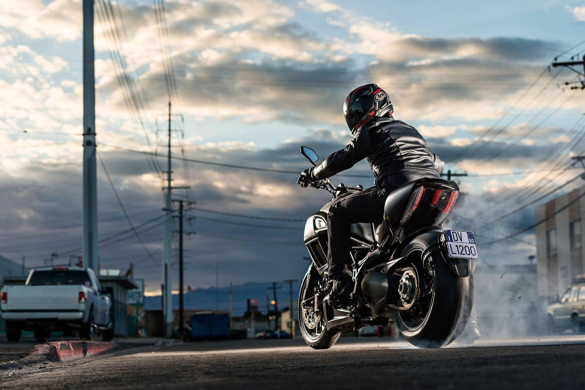 Cool Motorcycle Rider — 2015x1345 wallpaper