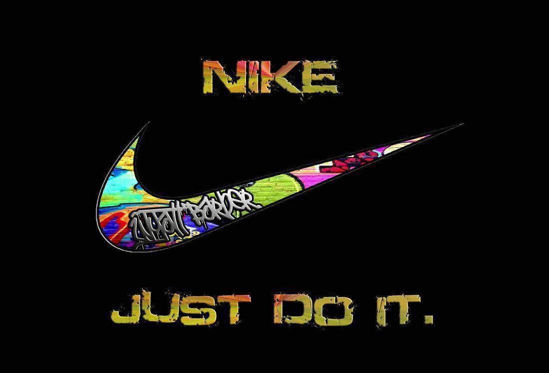 Cool Nike Graffiti Logo — 1100x748 wallpaper