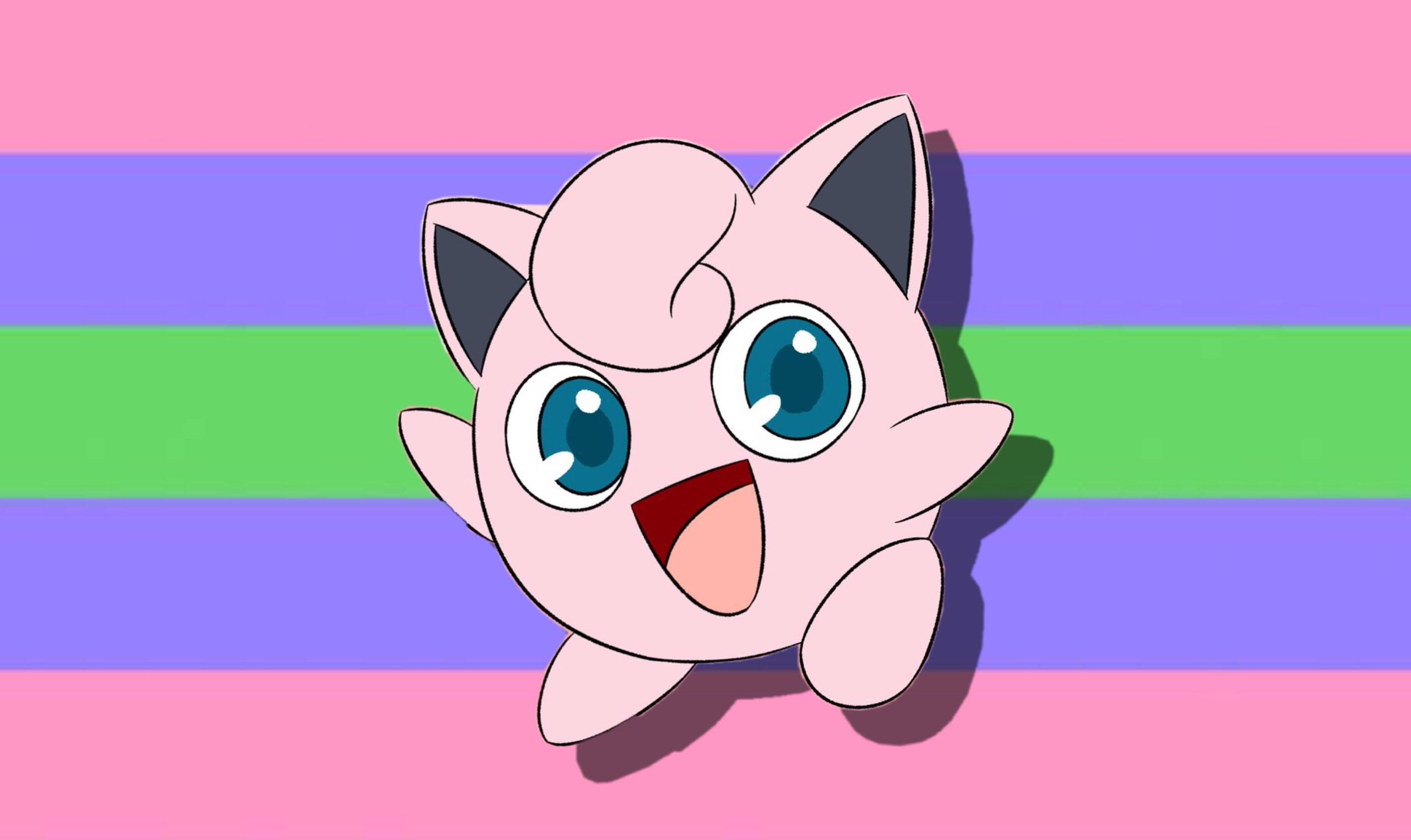 Cool Pokemon Colorful Jigglypuff — 2828x1684 wallpaper