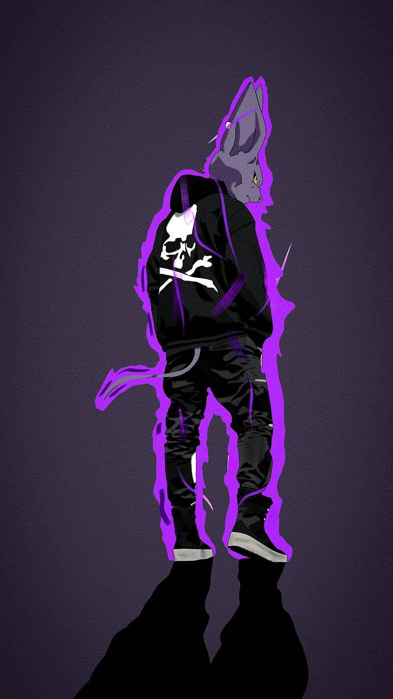 Cool Purple Drip — 800x1422 wallpaper