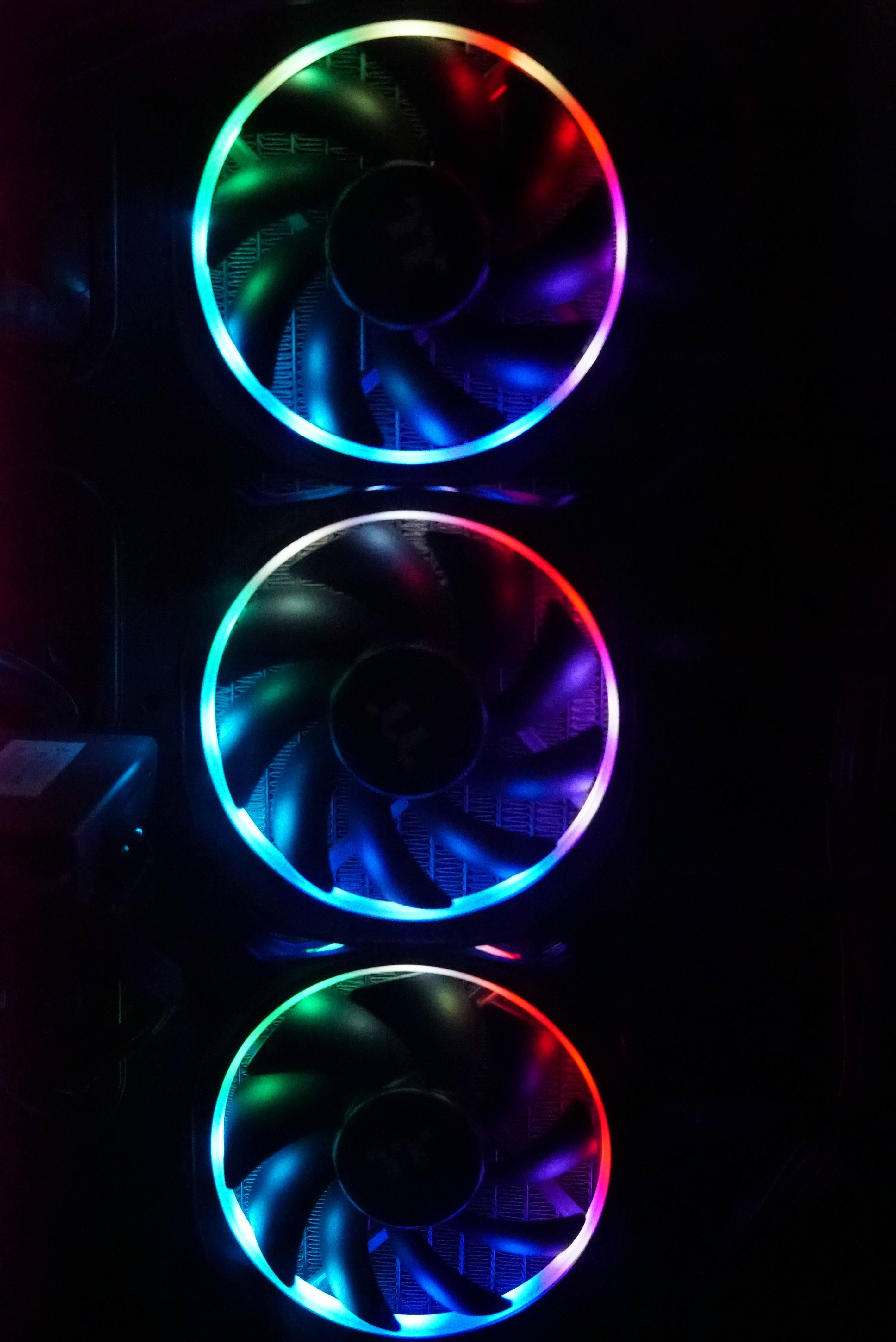 Cool RGB Backlight Fans — 2832x4240 wallpaper