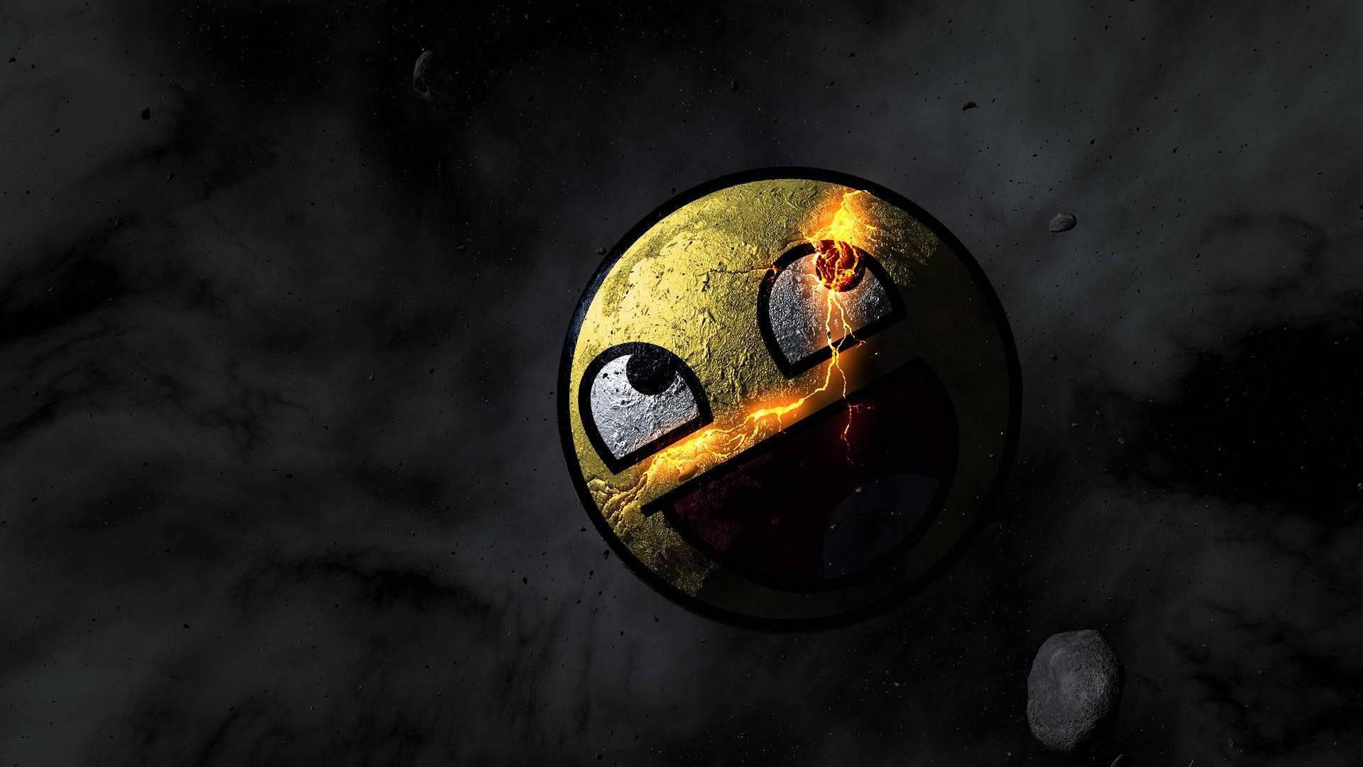 Cool Smiley Face Emoji — 1920x1080 wallpaper