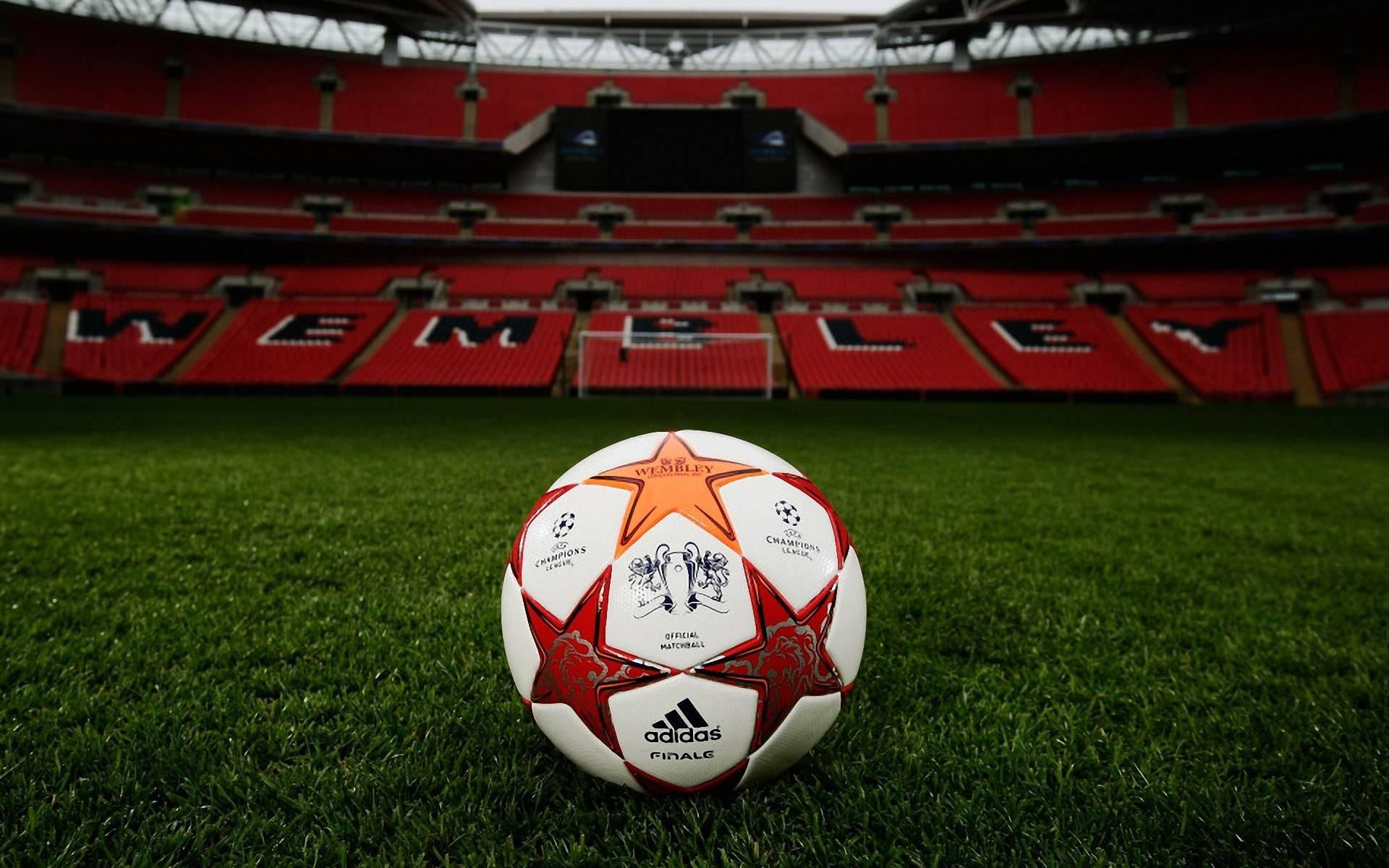 Cool Soccer Ball At Wembley Field — 1920x1200 wallpaper