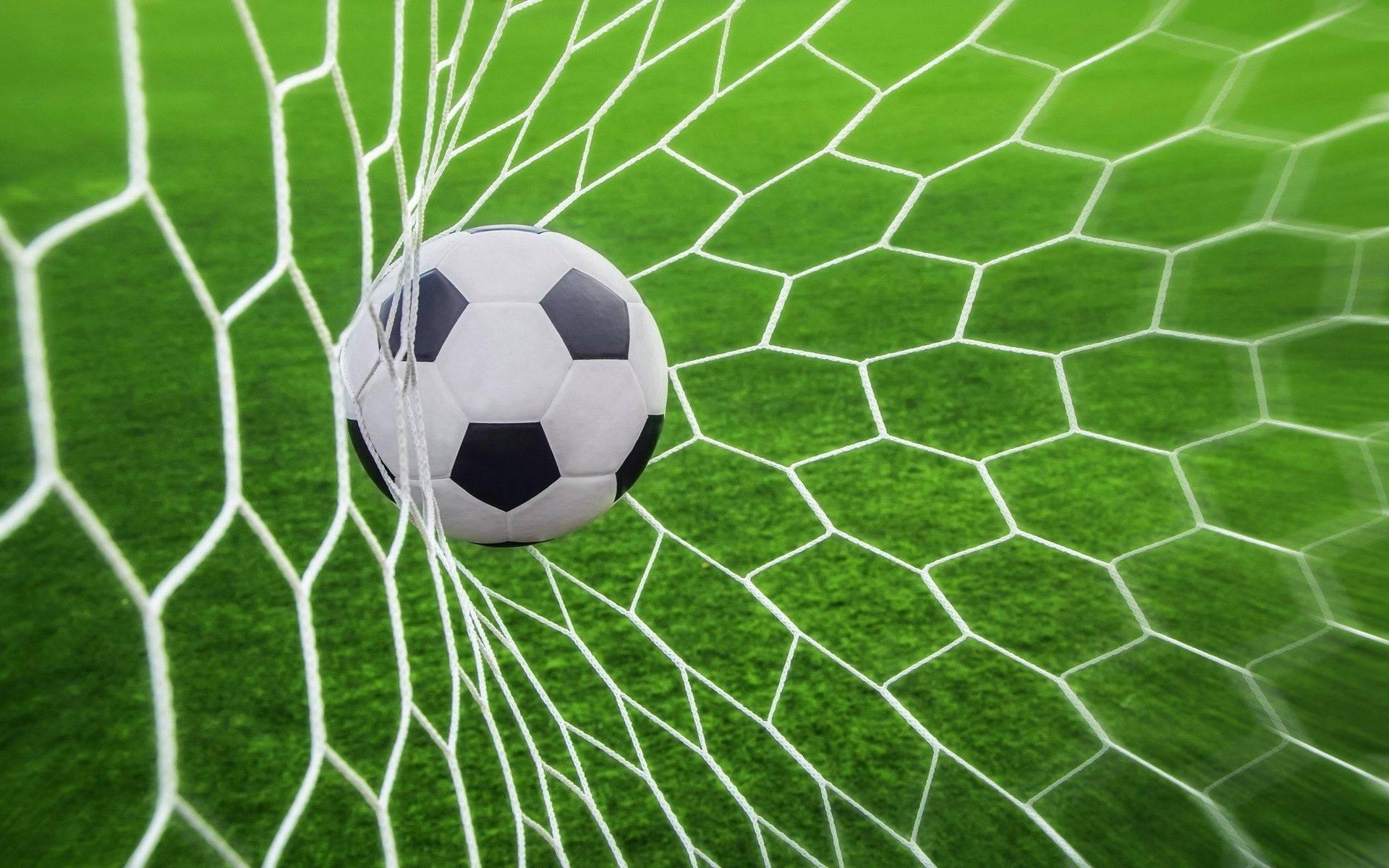 Cool Soccer Ball Goal Shot — 1920x1200 wallpaper