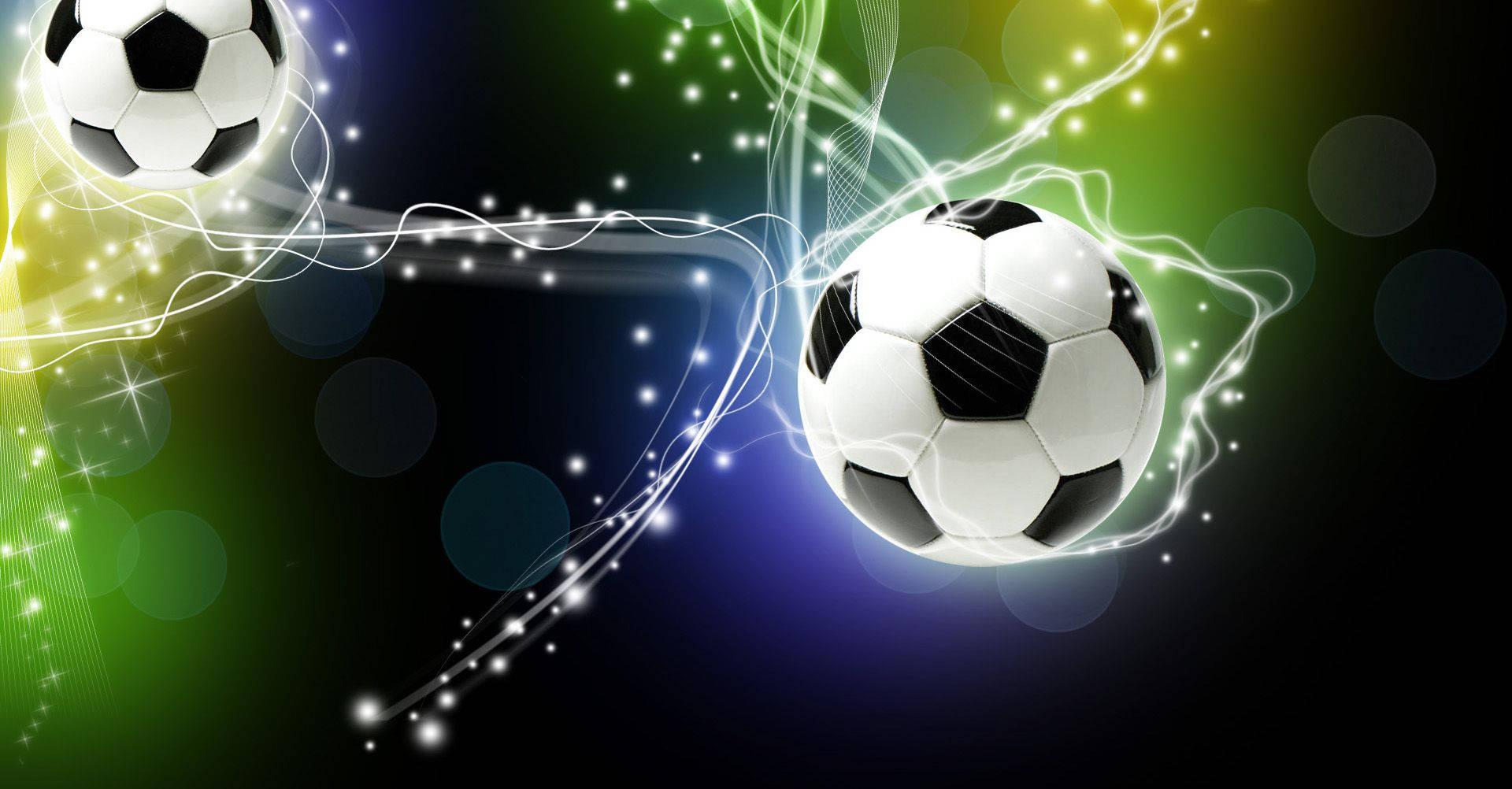 Cool Soccer Balls Fantasy Design — 1920x1002 wallpaper