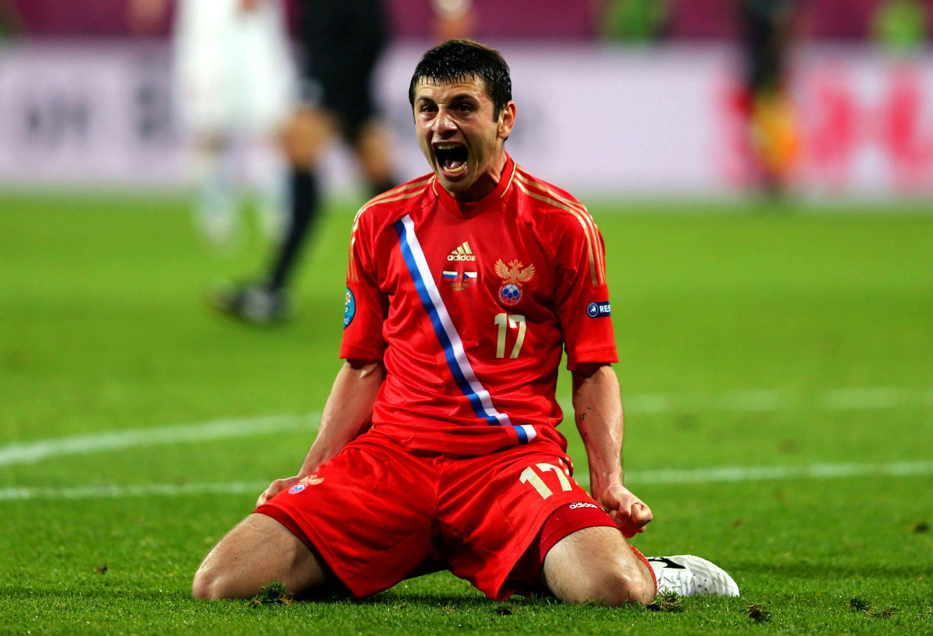 Cool Soccer Player Alan Dzagoev — 1920x1308 wallpaper