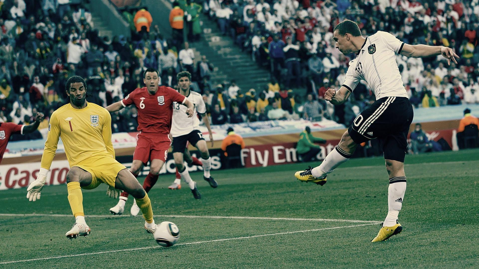 Cool Soccer Player Lukas Podolski — 1920x1080 wallpaper