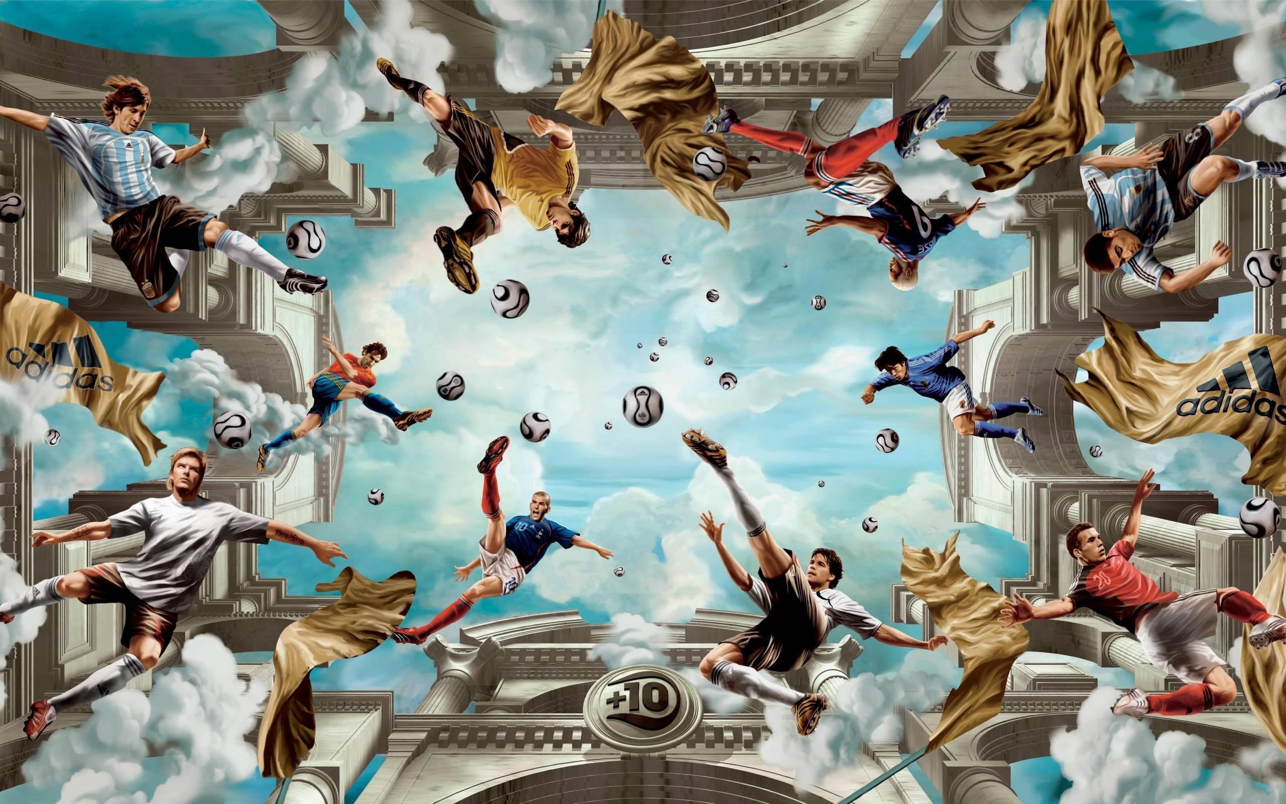 Cool Soccer Star Players — 2560x1600 wallpaper