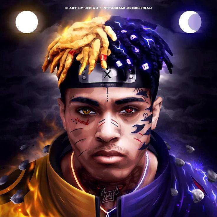 Cool Xxxtentacion As A Ninja — 736x736 wallpaper