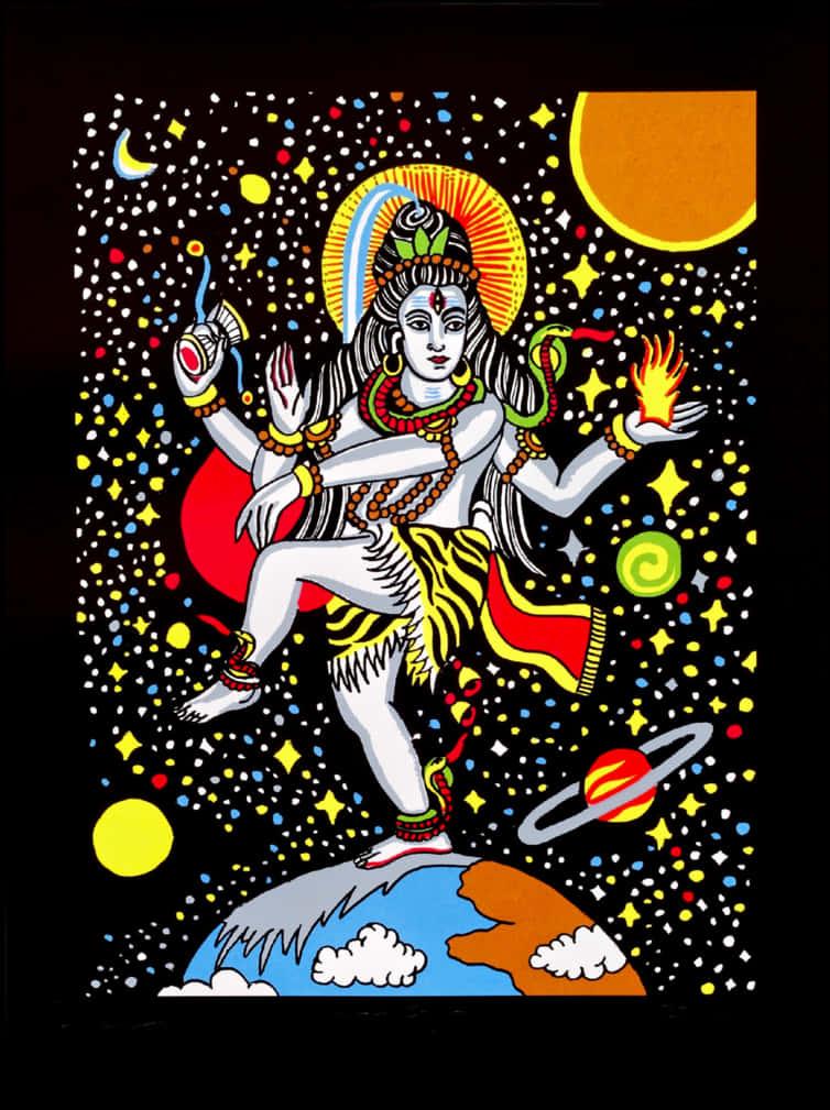 Cosmic_ Dance_of_ Shiva_ Artwork — 754x1009 wallpaper