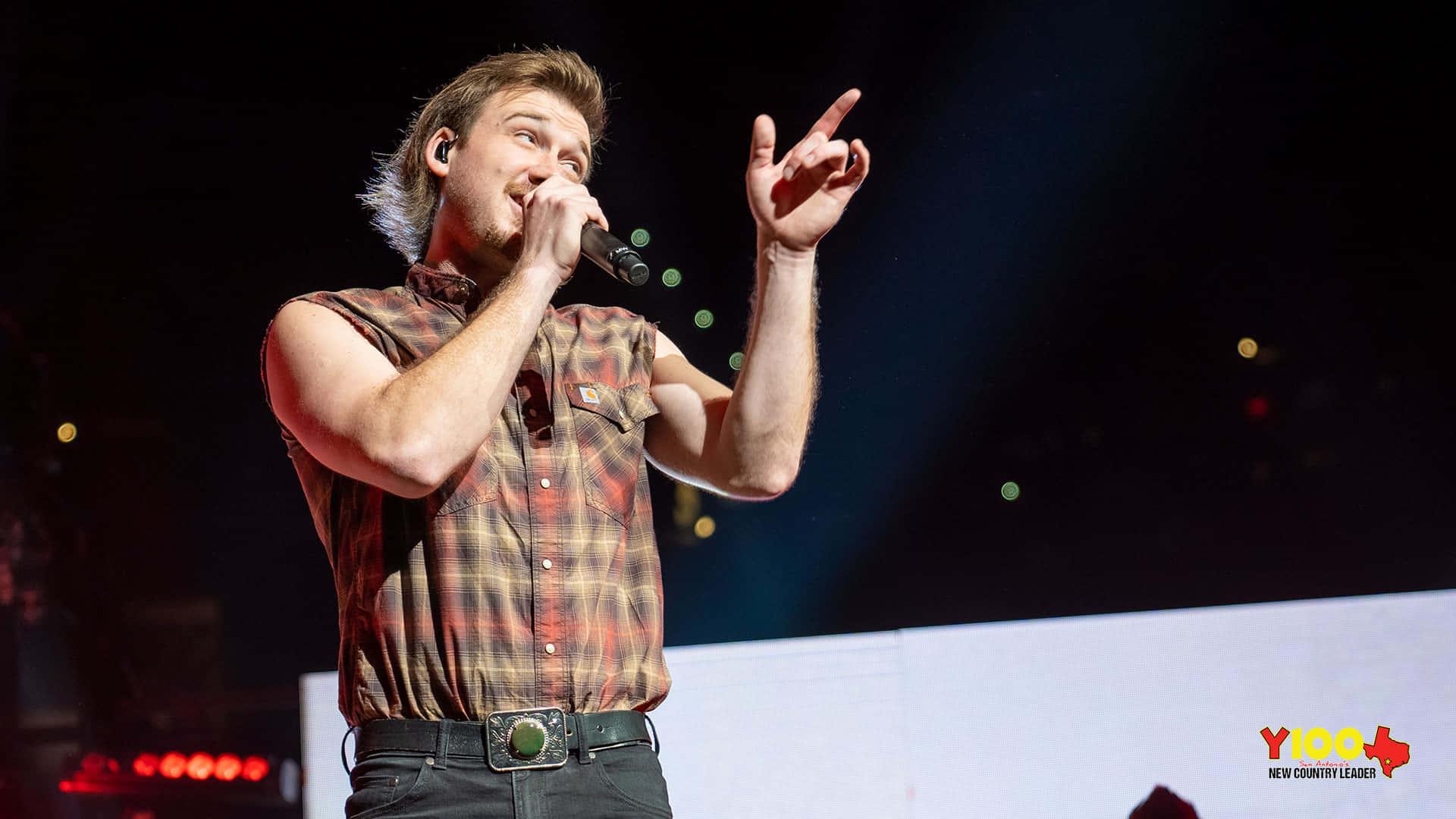 Country music star Morgan Wallen — 1920x1080 wallpaper