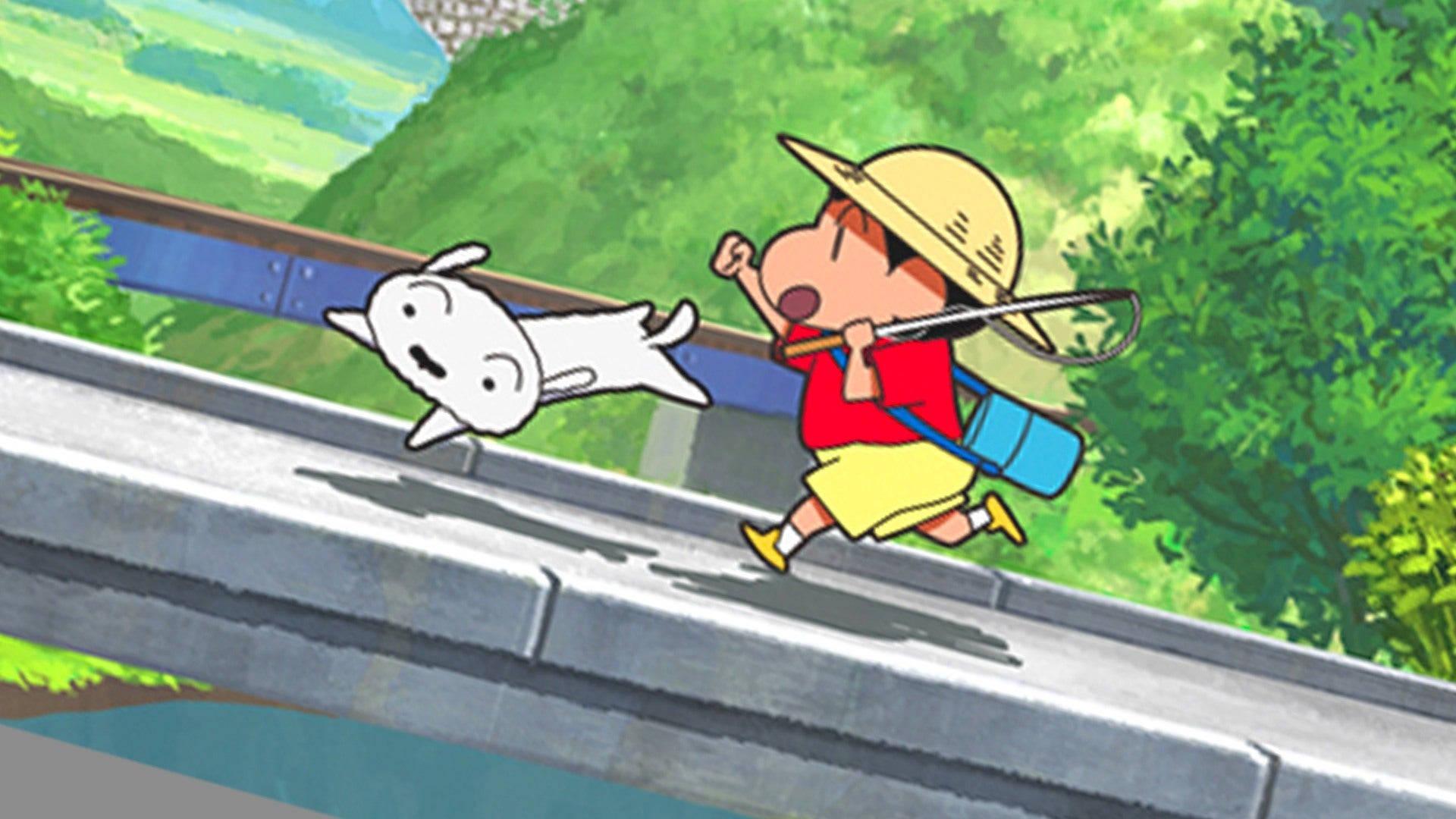 Crayon Shin Chan Running Shinnosuke — 1920x1080 wallpaper