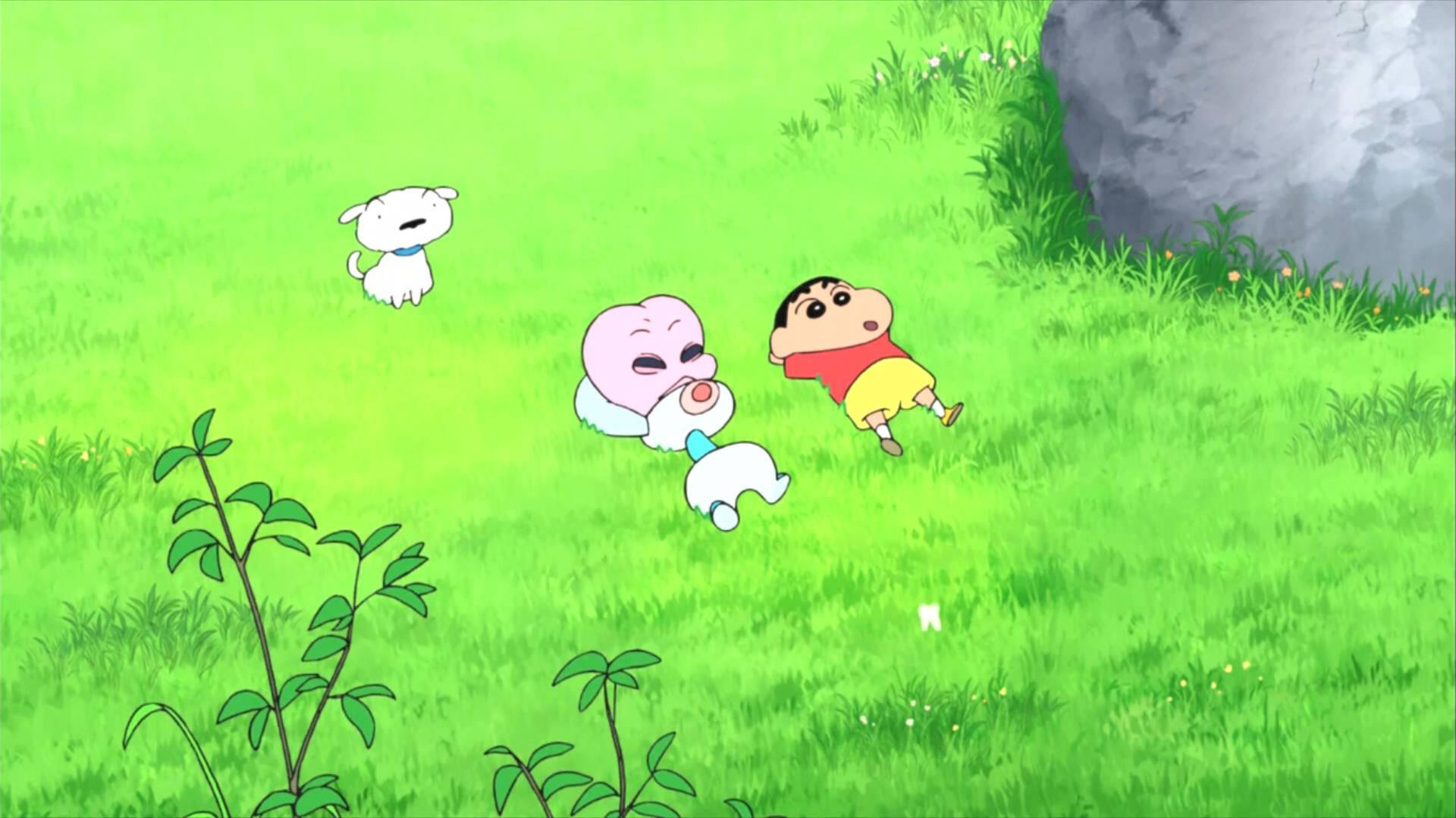 Crayon Shin Chan Shinnosuke And Alien — 1920x1080 wallpaper