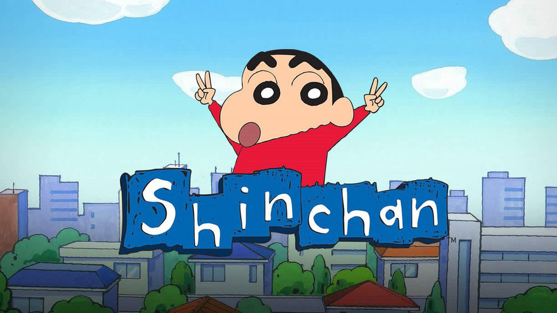 Crayon Shin Chan Shinnosuke In The City — 1920x1080 wallpaper