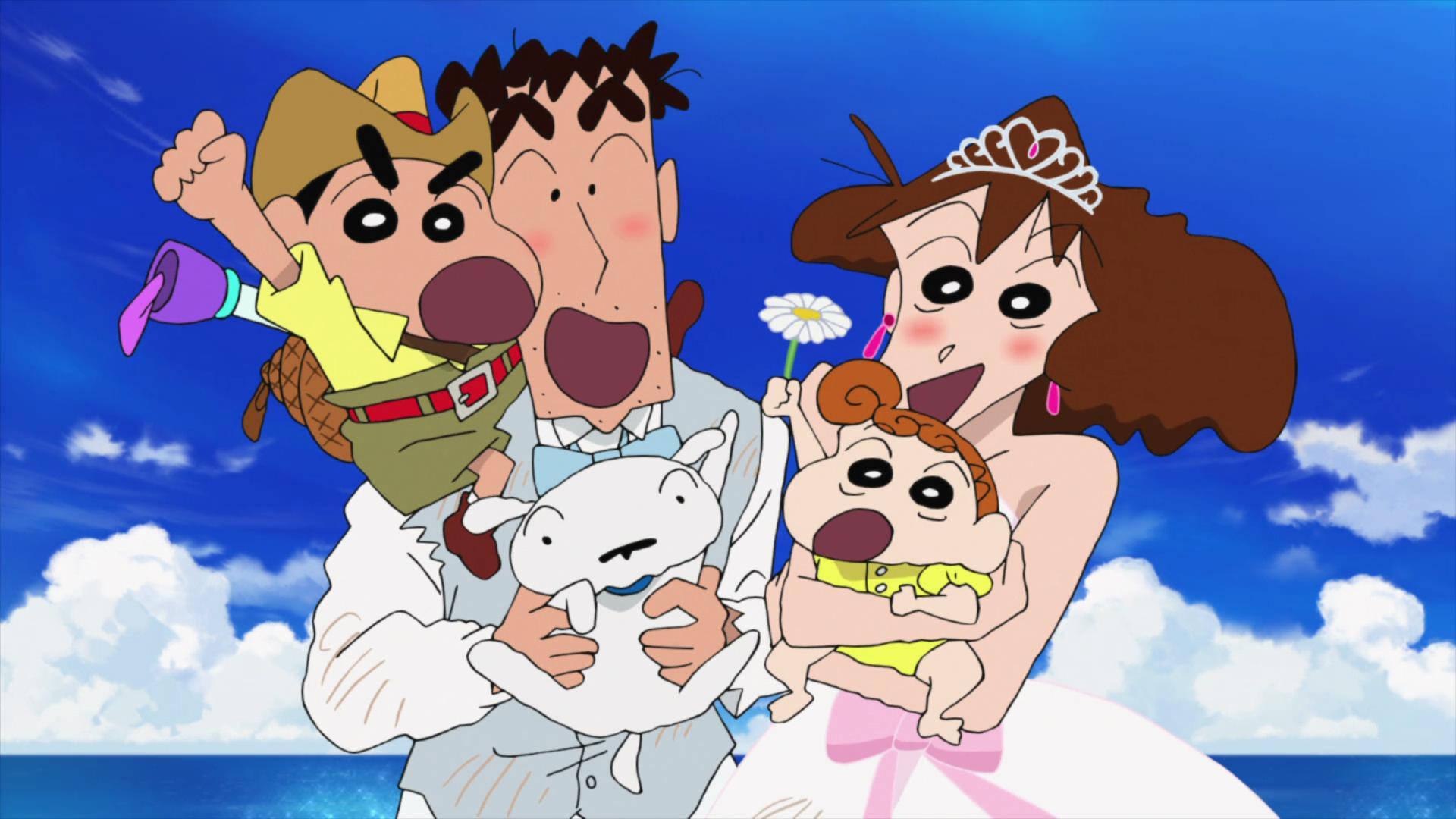 Crayon Shin Chan Shinnosuke's Family — 1920x1080 wallpaper