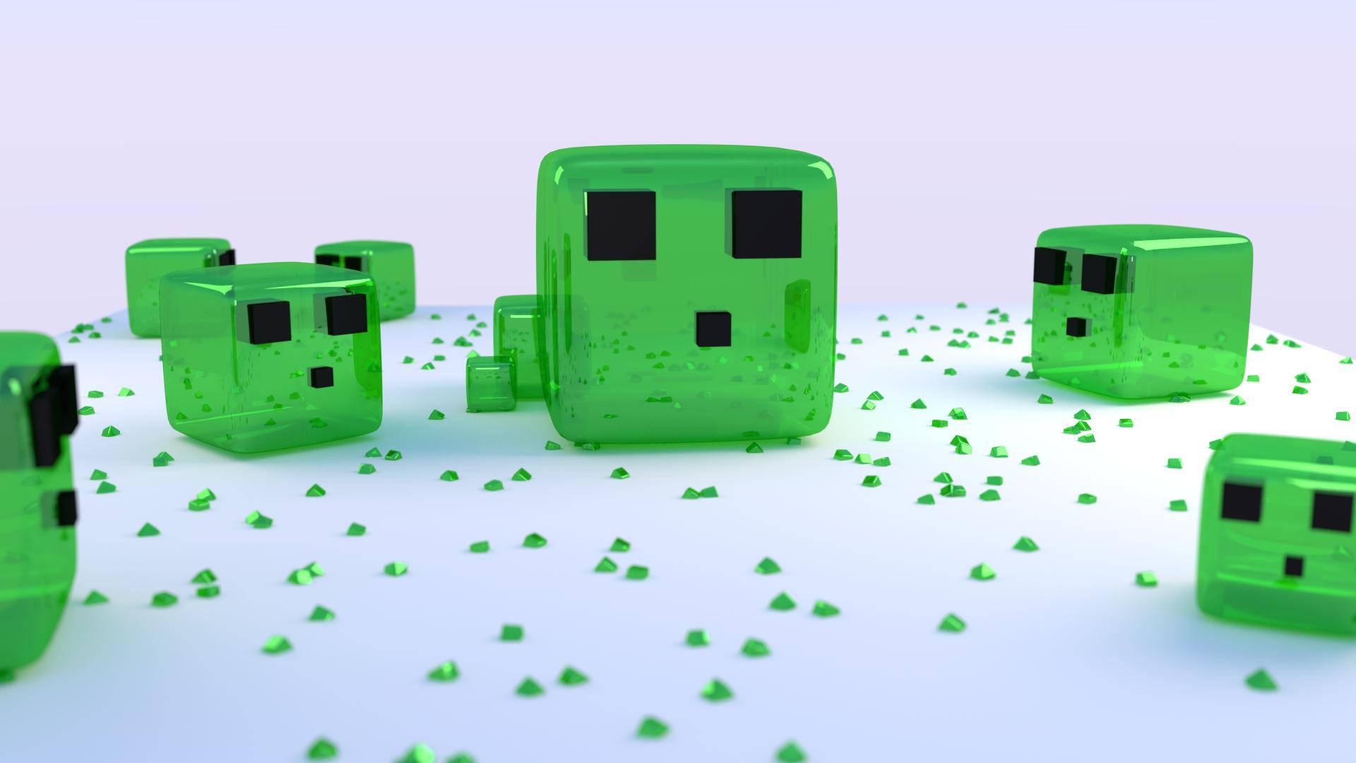 Creepers, Slimes and Raging Explosions in 3D Minecraft