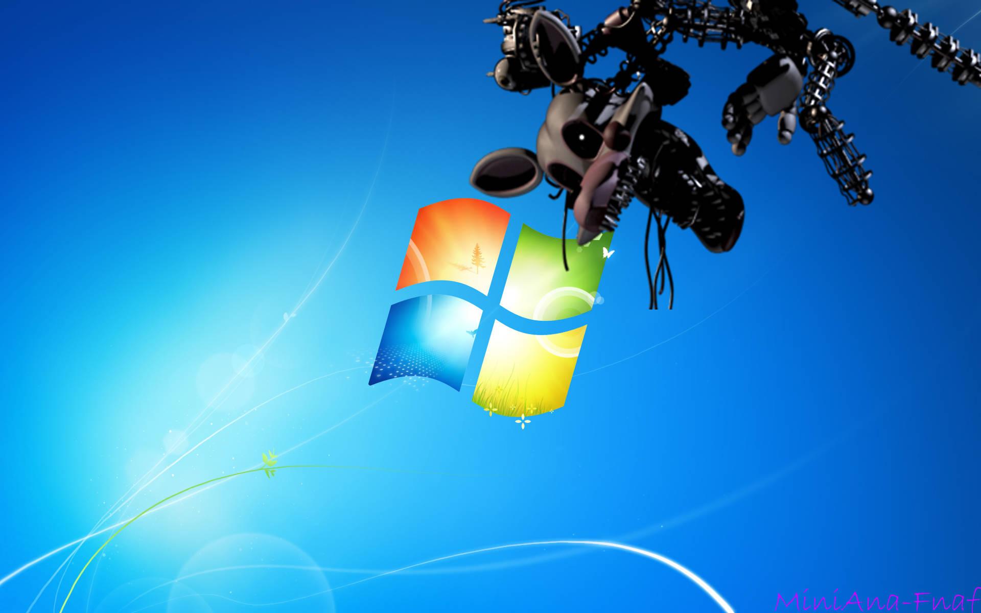Creeping Nightmare Mangle In Windows FNAF — 1920x1200 wallpaper