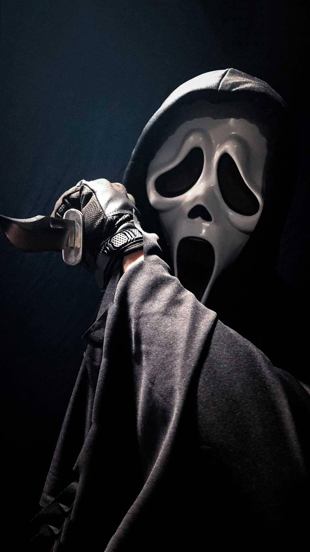 Creepy Scream Ghostface — 1080x1920 wallpaper