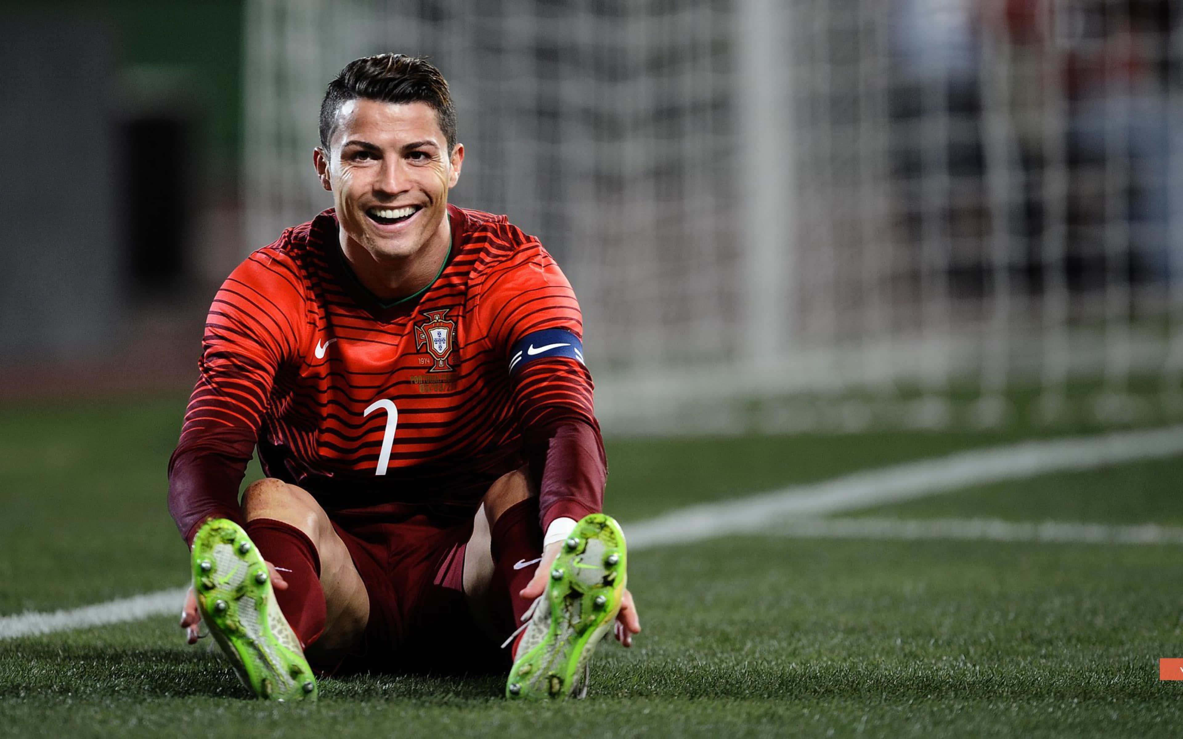 Cristiano Ronaldo in Action on the Field