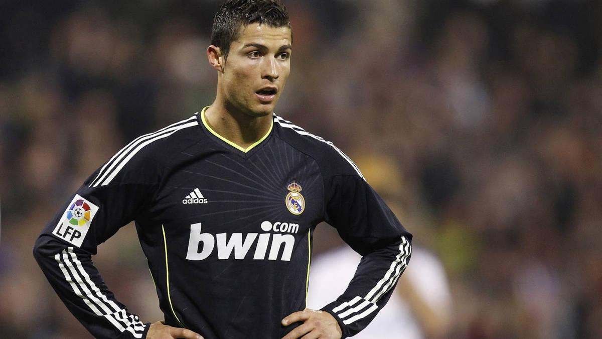 Cristiano Ronaldo in BWIN gear