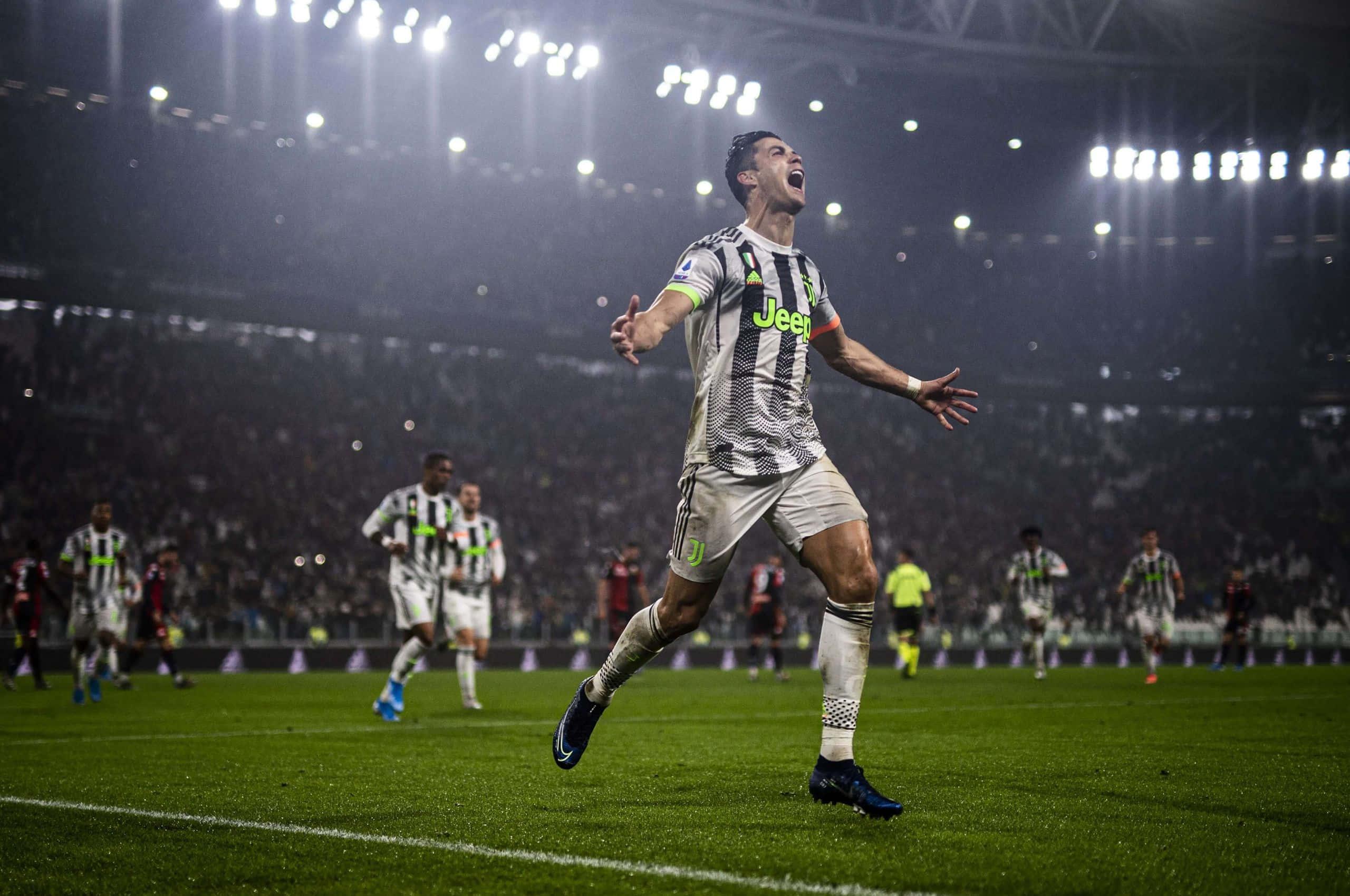 Cristiano Ronaldo, one of the best football players of all-time.