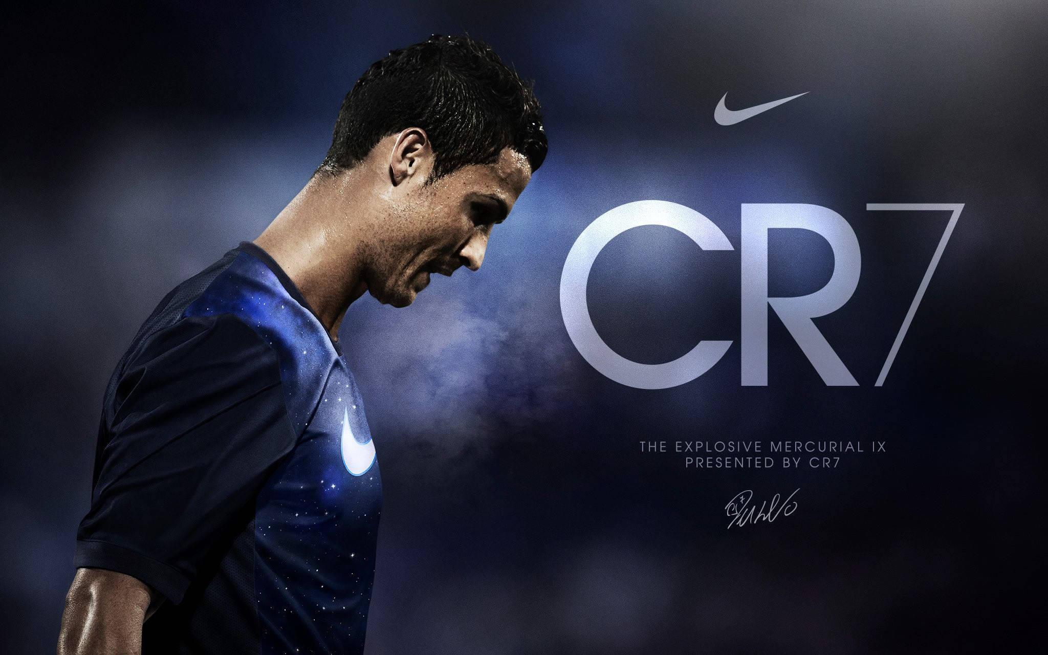 Cristiano Ronaldo rocks the iconic Nike CR7 jersey