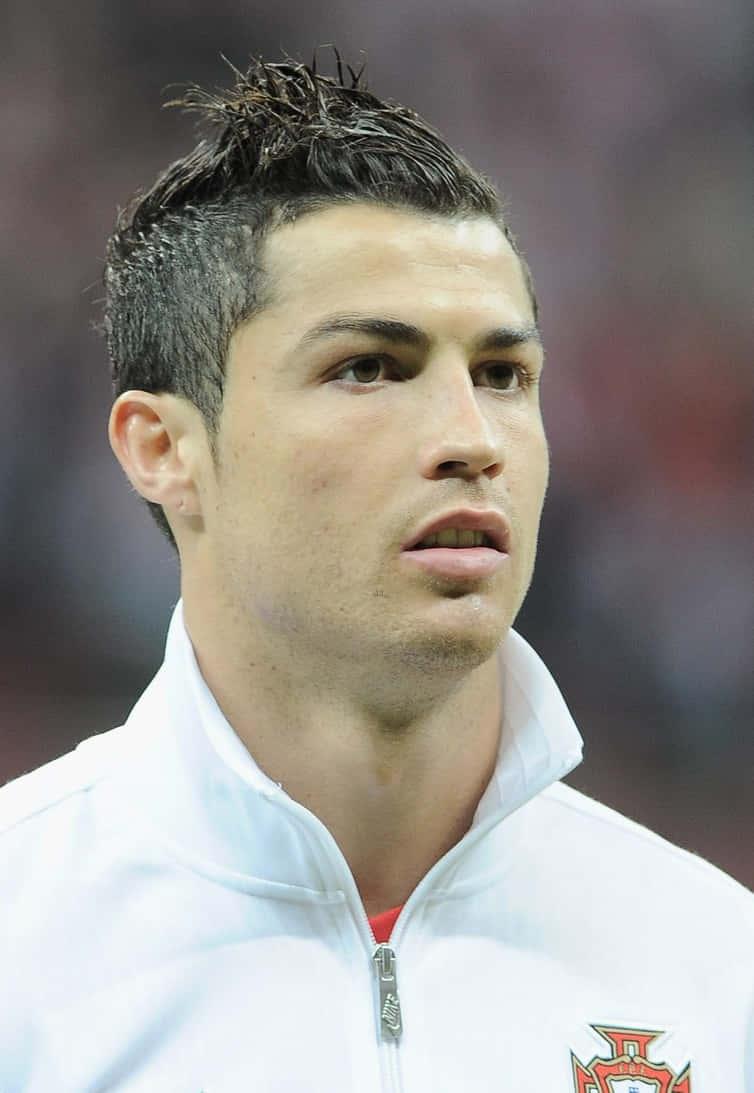 Cristiano Ronaldo Scoring on a Free Kick