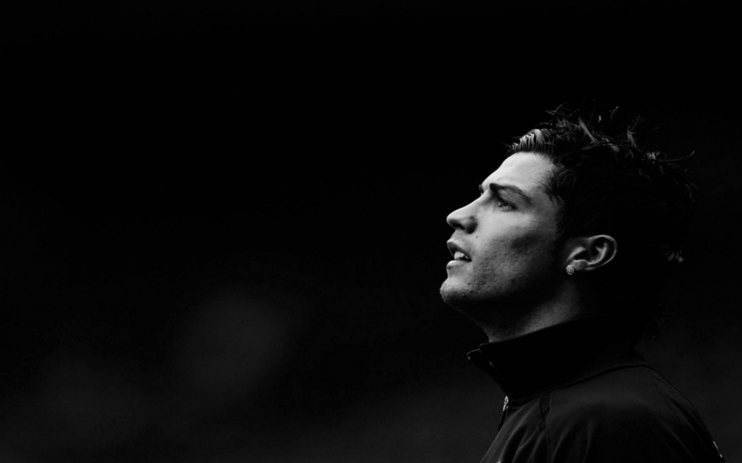 Cristiano Ronaldo Stands With Intensity