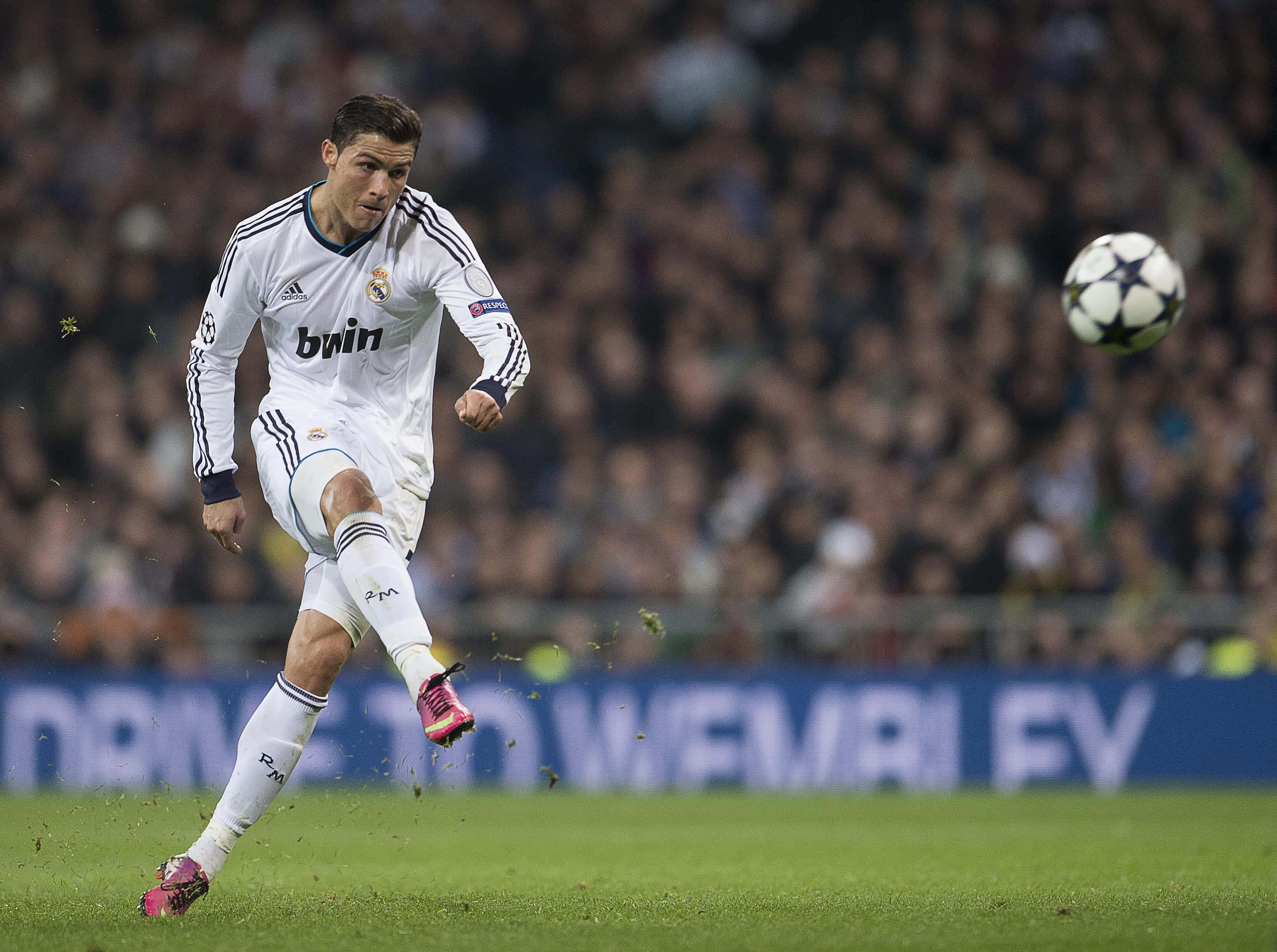 “Cristiano Ronaldo, The Star Player of Juventus Football Club.”