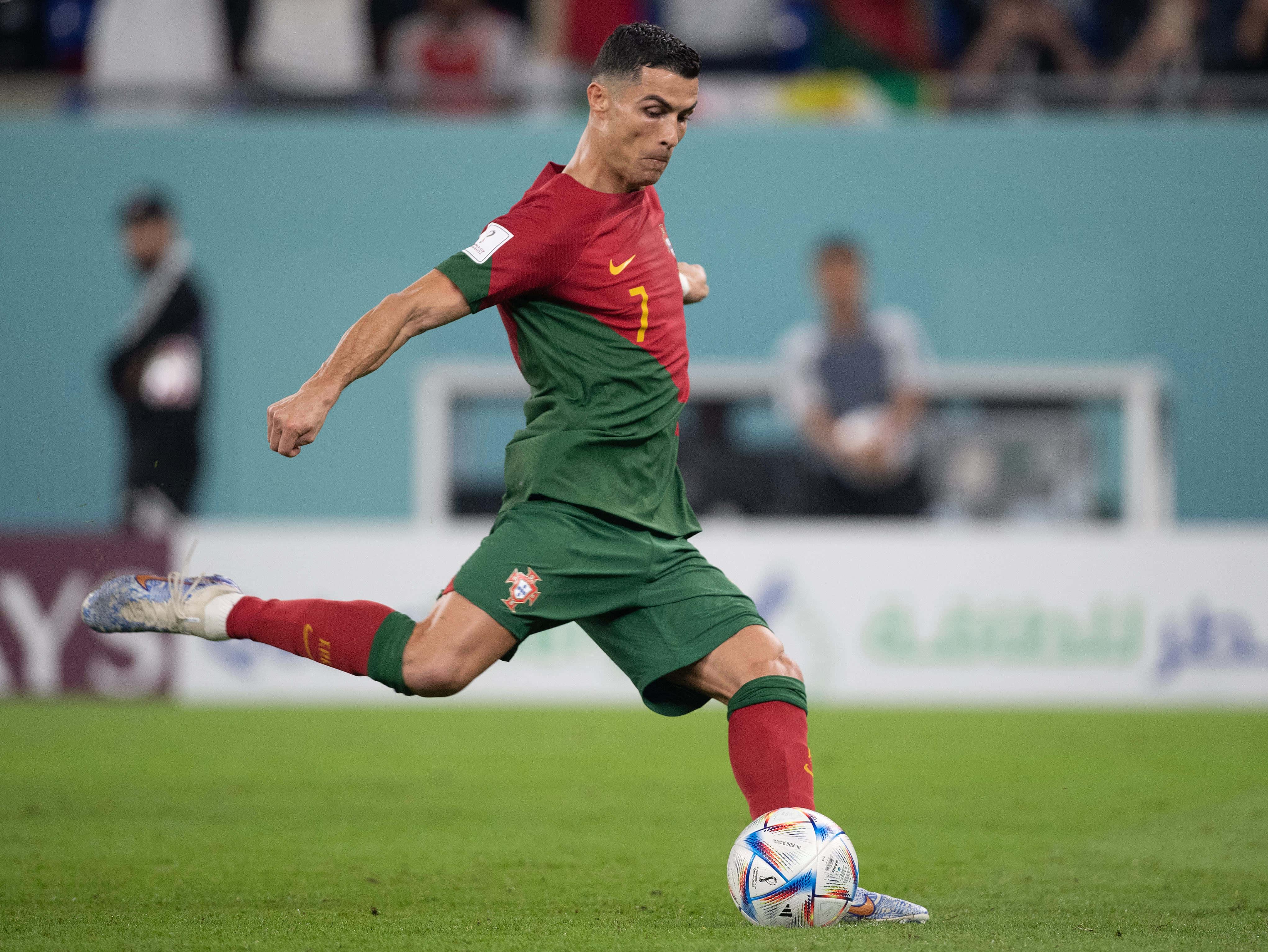 Cristiano Ronaldo, the world's best soccer player