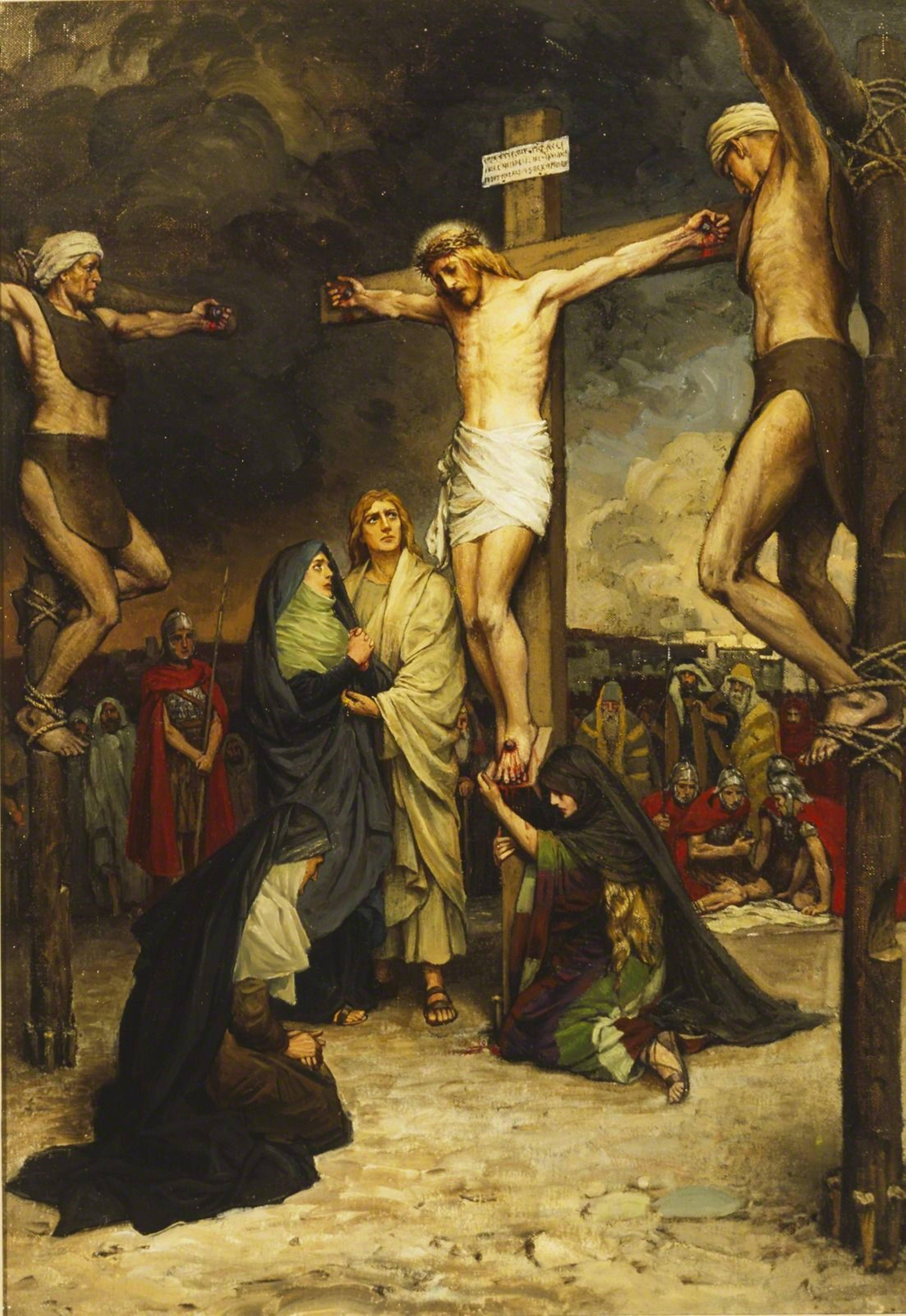 Crucifixion Of Christ Jesus 4K iPhone — 5780x8392 wallpaper