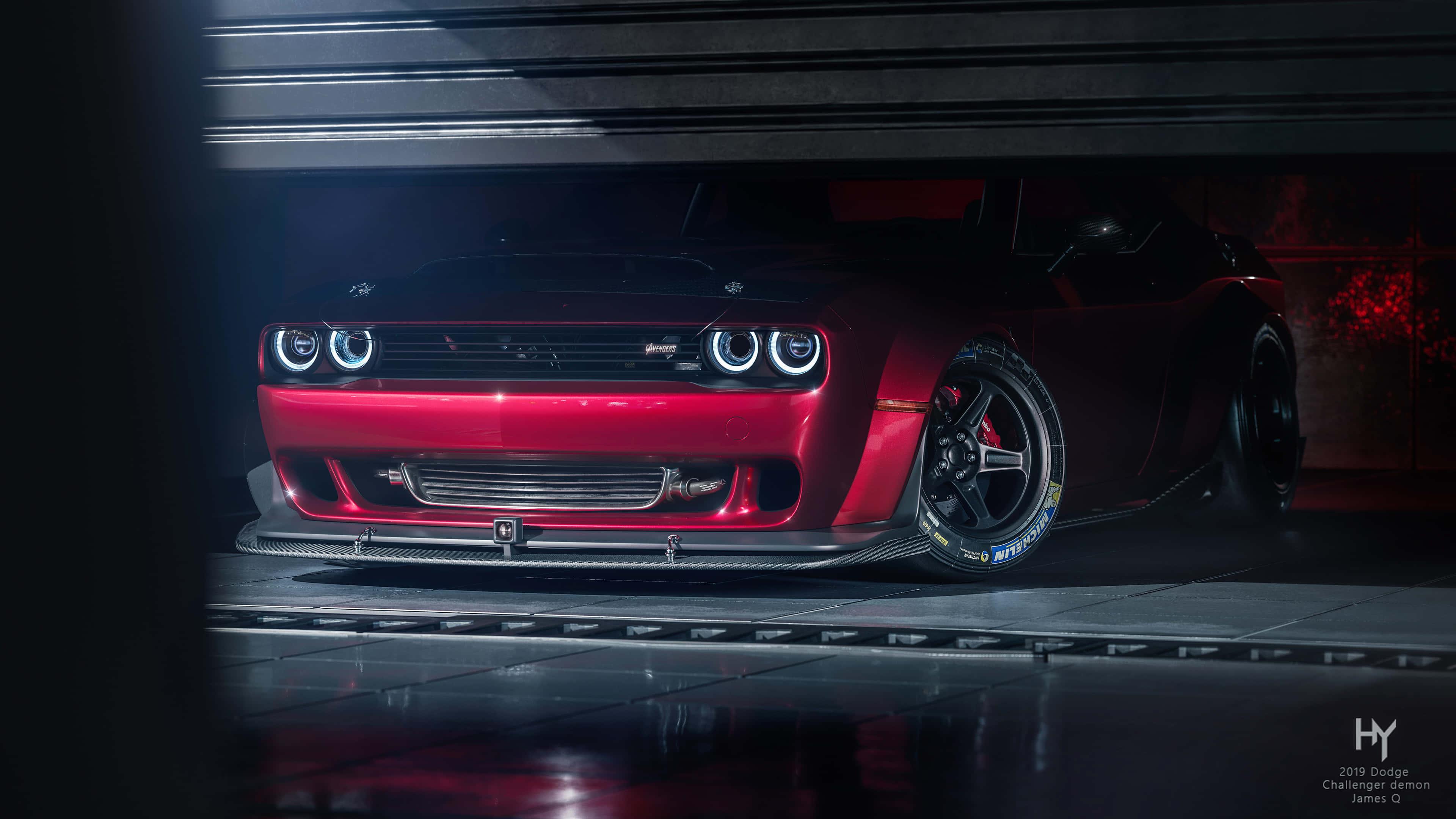 Cruise in style with the Dodge Challenger — 3840x2160 wallpaper