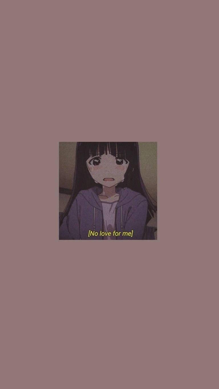 Crying Anime Girl Instagram PFP — 767x1363 wallpaper