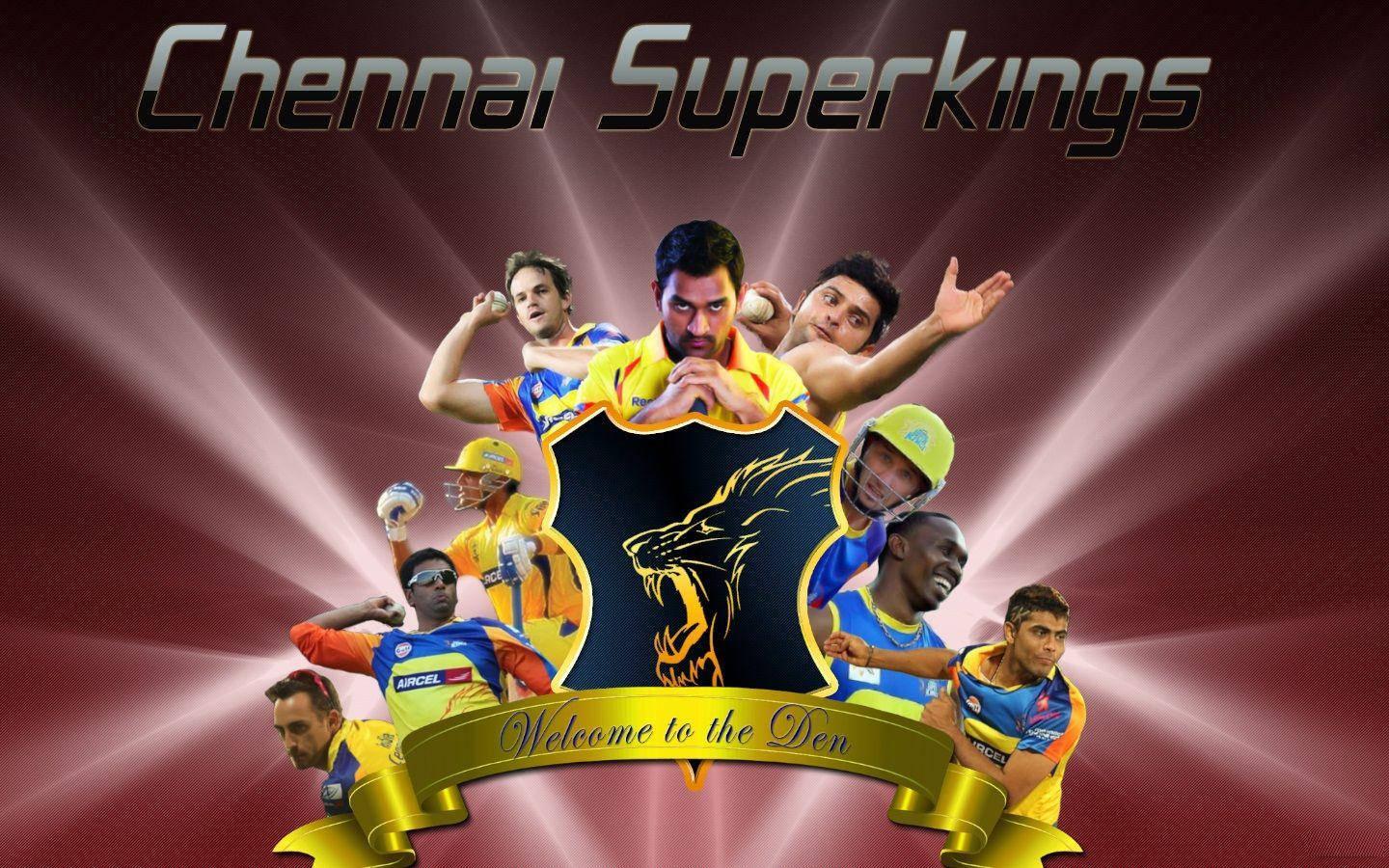 CSK Players — 1440x900 wallpaper