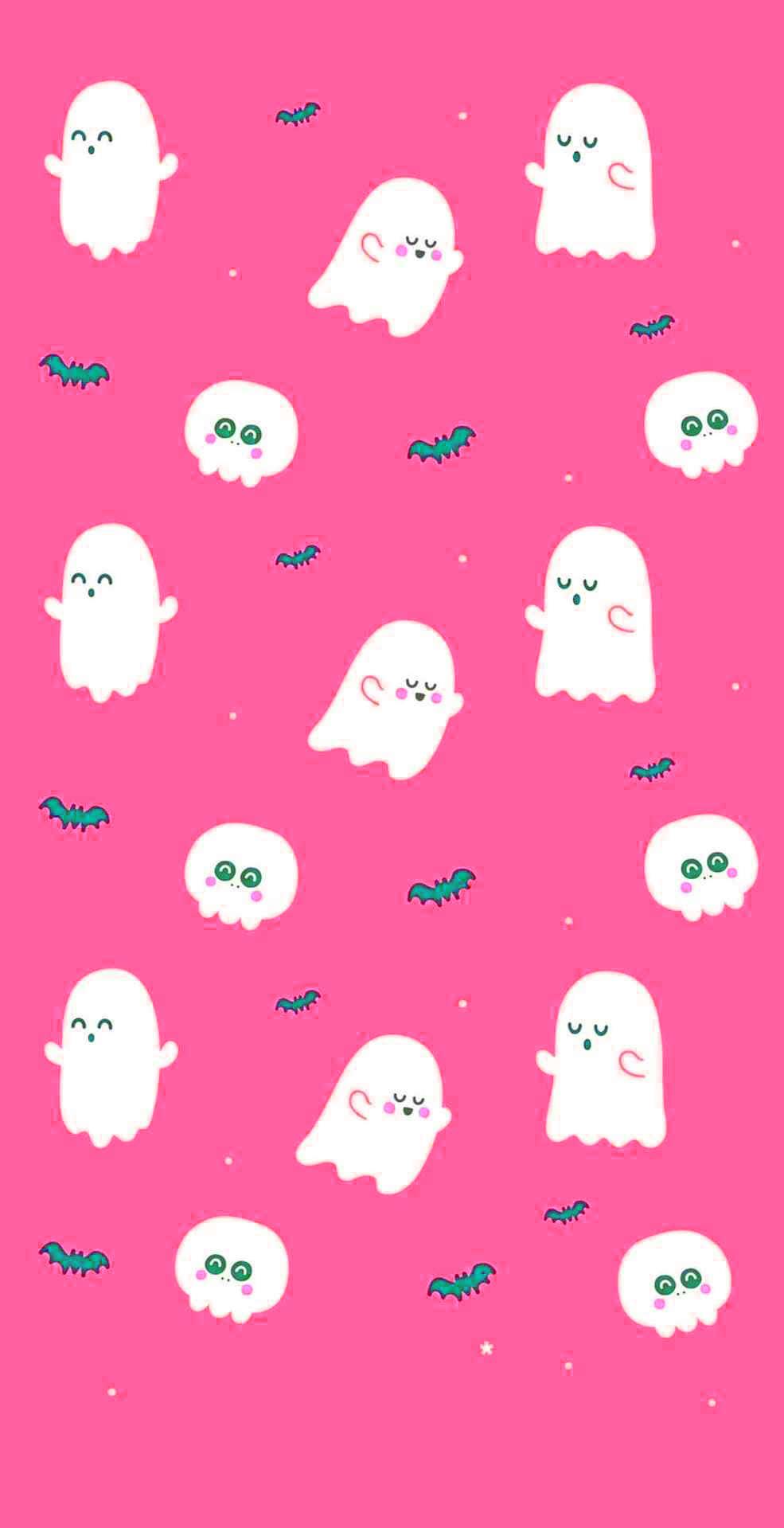 Cuddly cuteness: a little ghost is sure to bring a smile to your face! — 985x1919 wallpaper