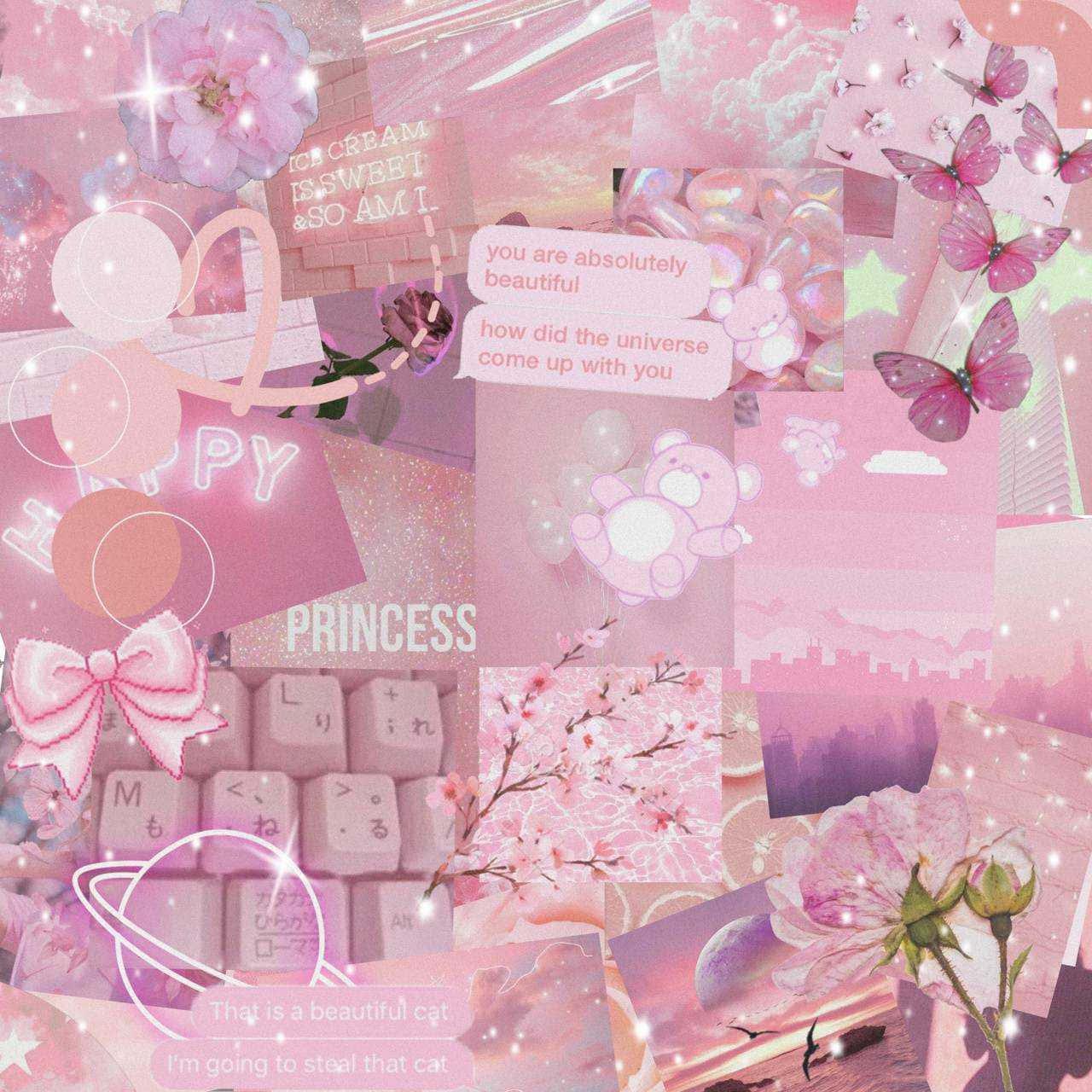 Cute Aesthetic background — 1280x1280 wallpaper