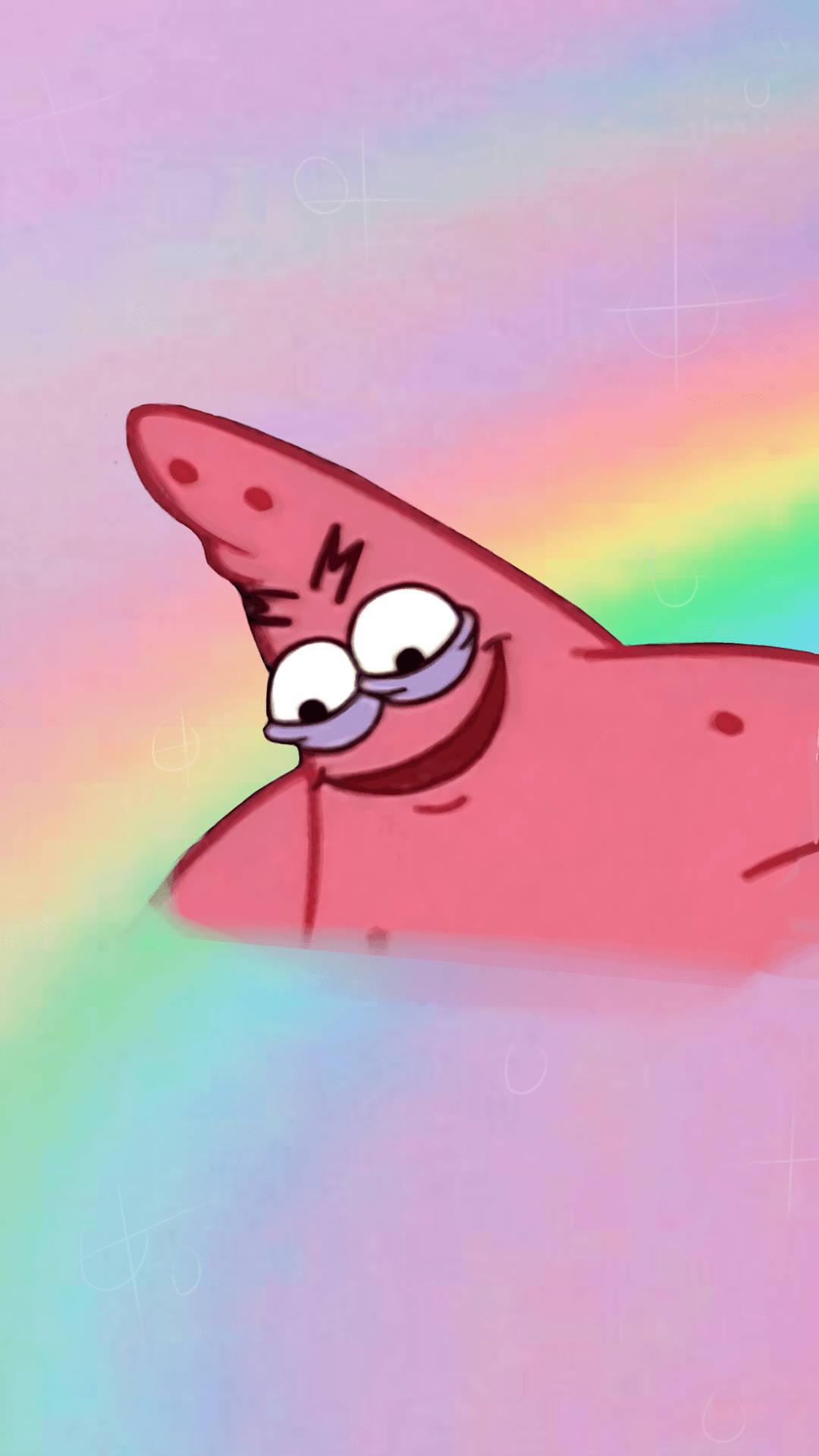 Cute Aesthetic Cartoon Patrick Star — 1080x1920 wallpaper