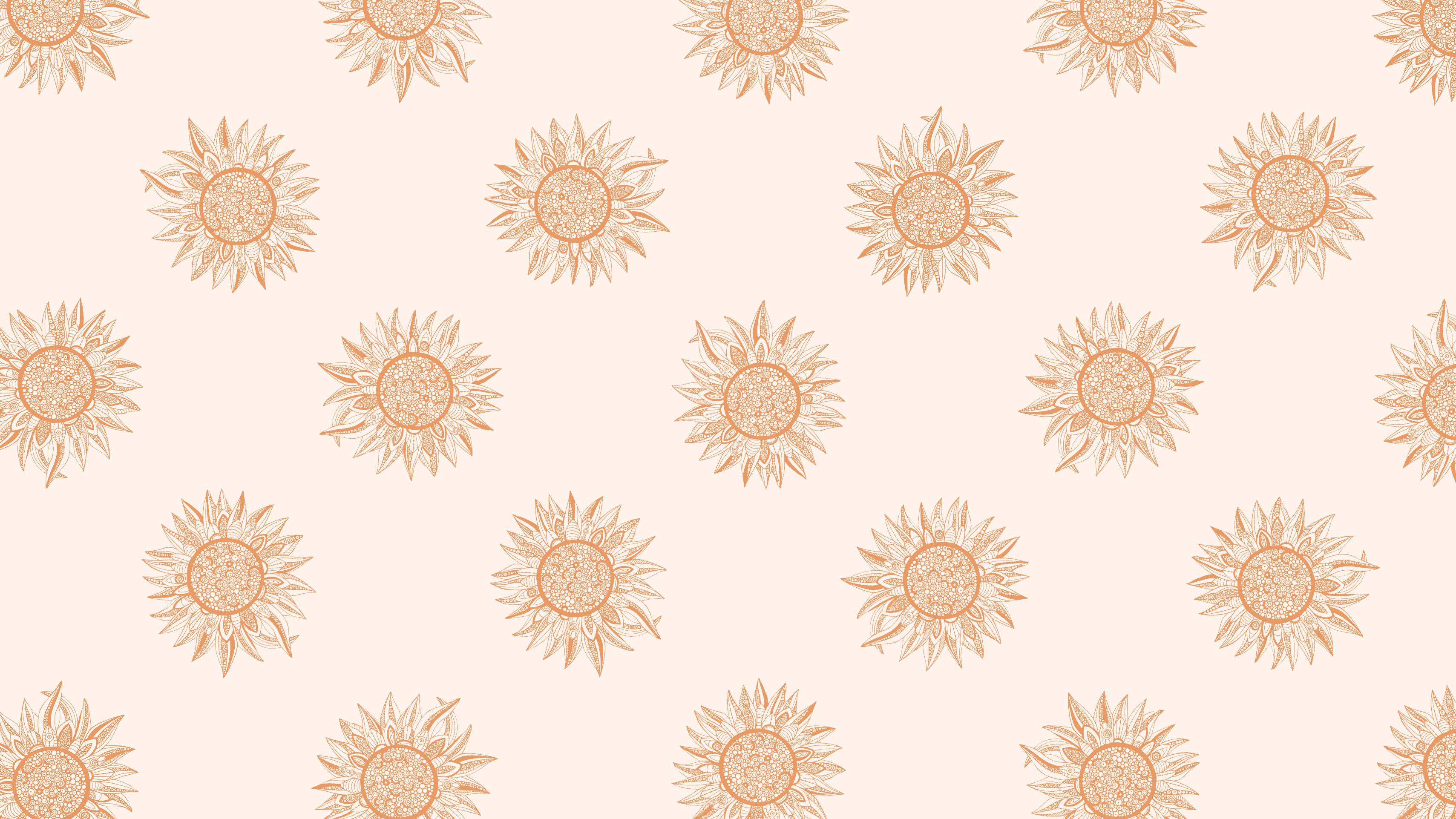 Cute Aesthetic Flowers — 3418x1923 wallpaper