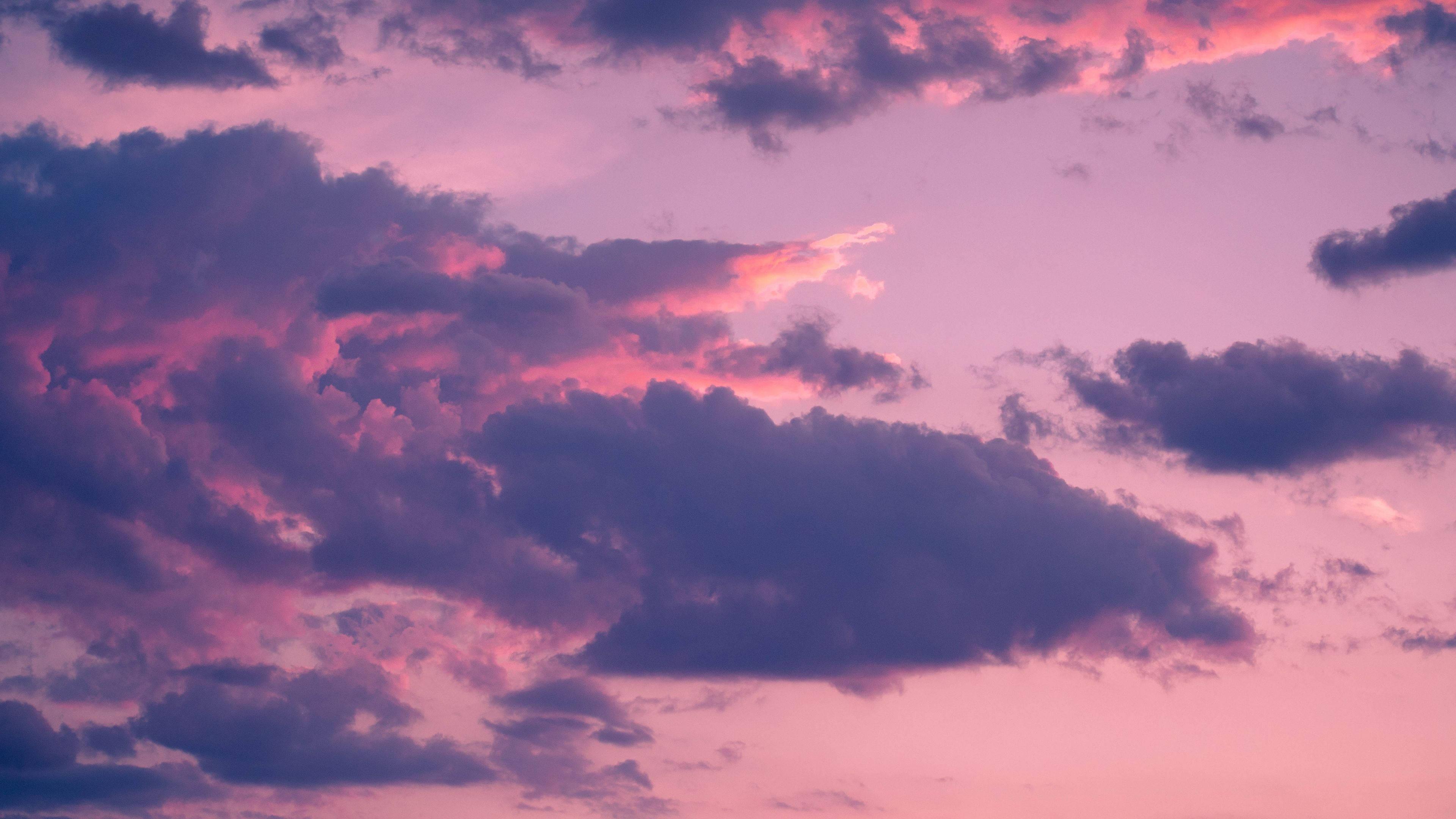 Cute Aesthetic Pink Sky — 3840x2160 wallpaper