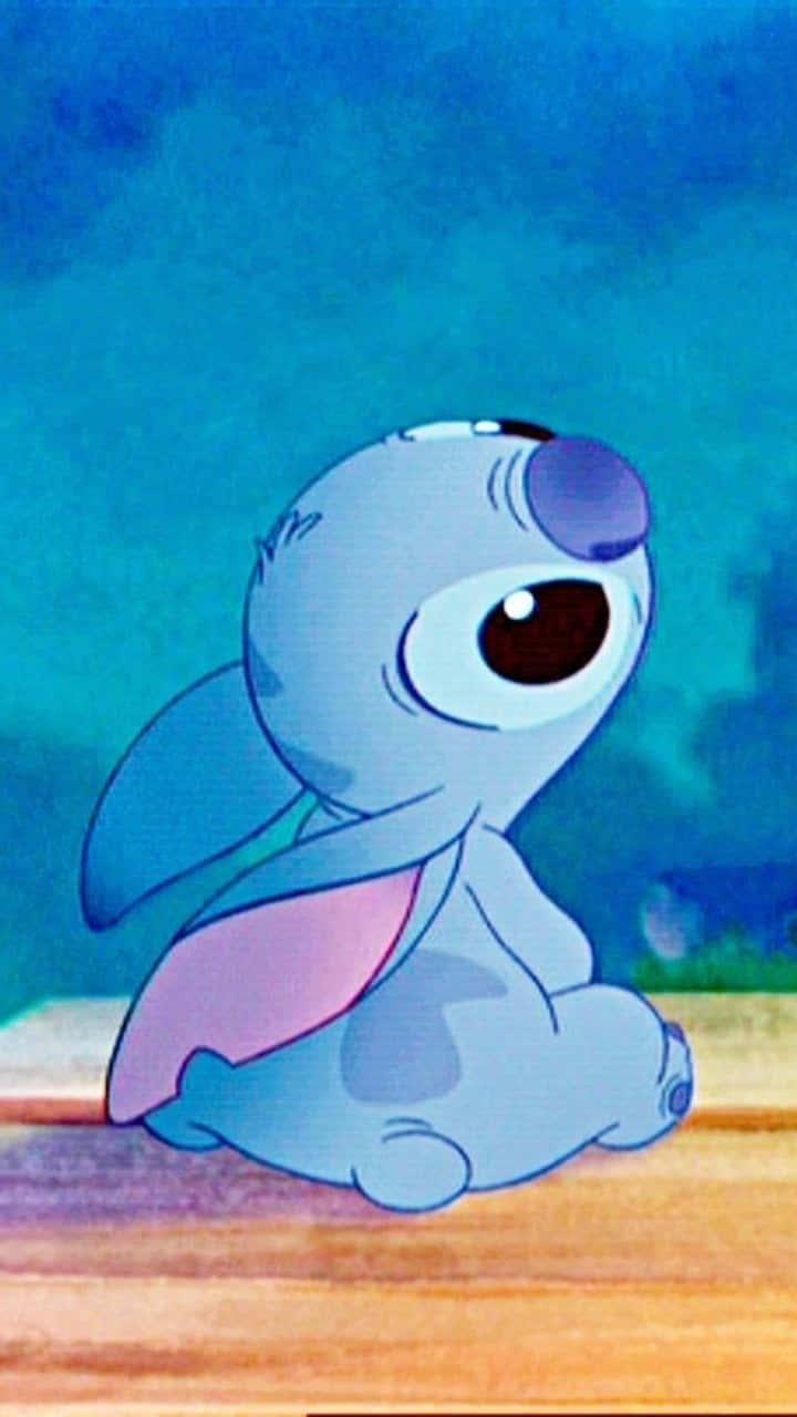 Cute and Mischievous Stitch from Disney's Lilo & Stitch