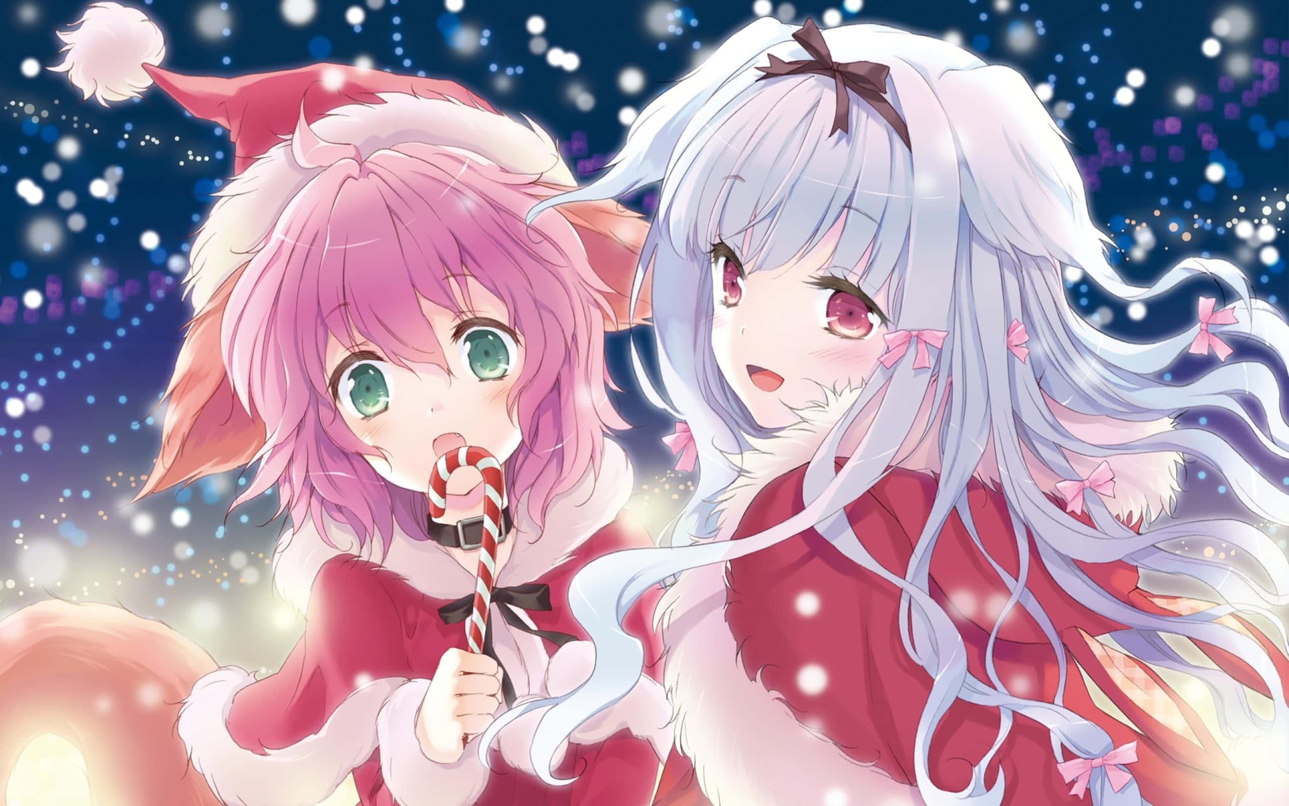 Cute Anime Background — 2560x1600 wallpaper