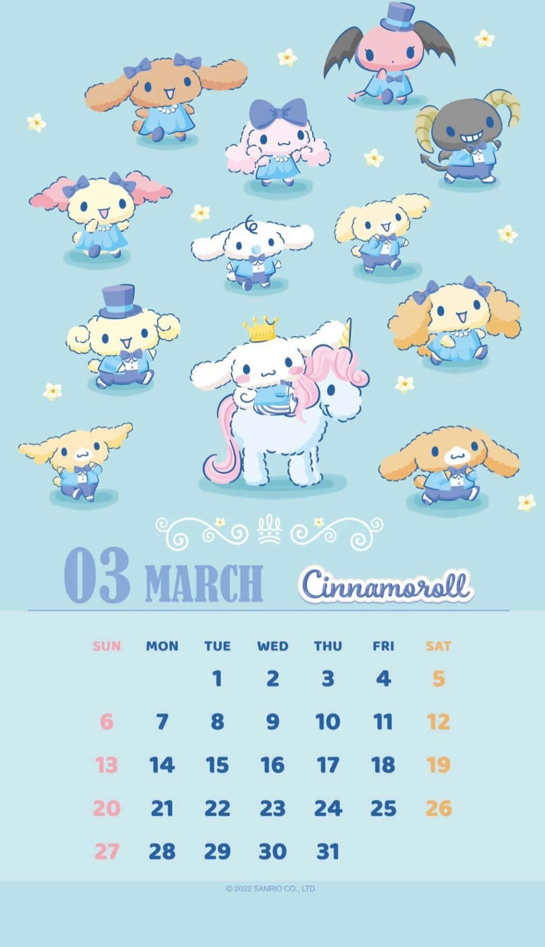 Cute-as-can-be Cinnamoroll from Sanrio!