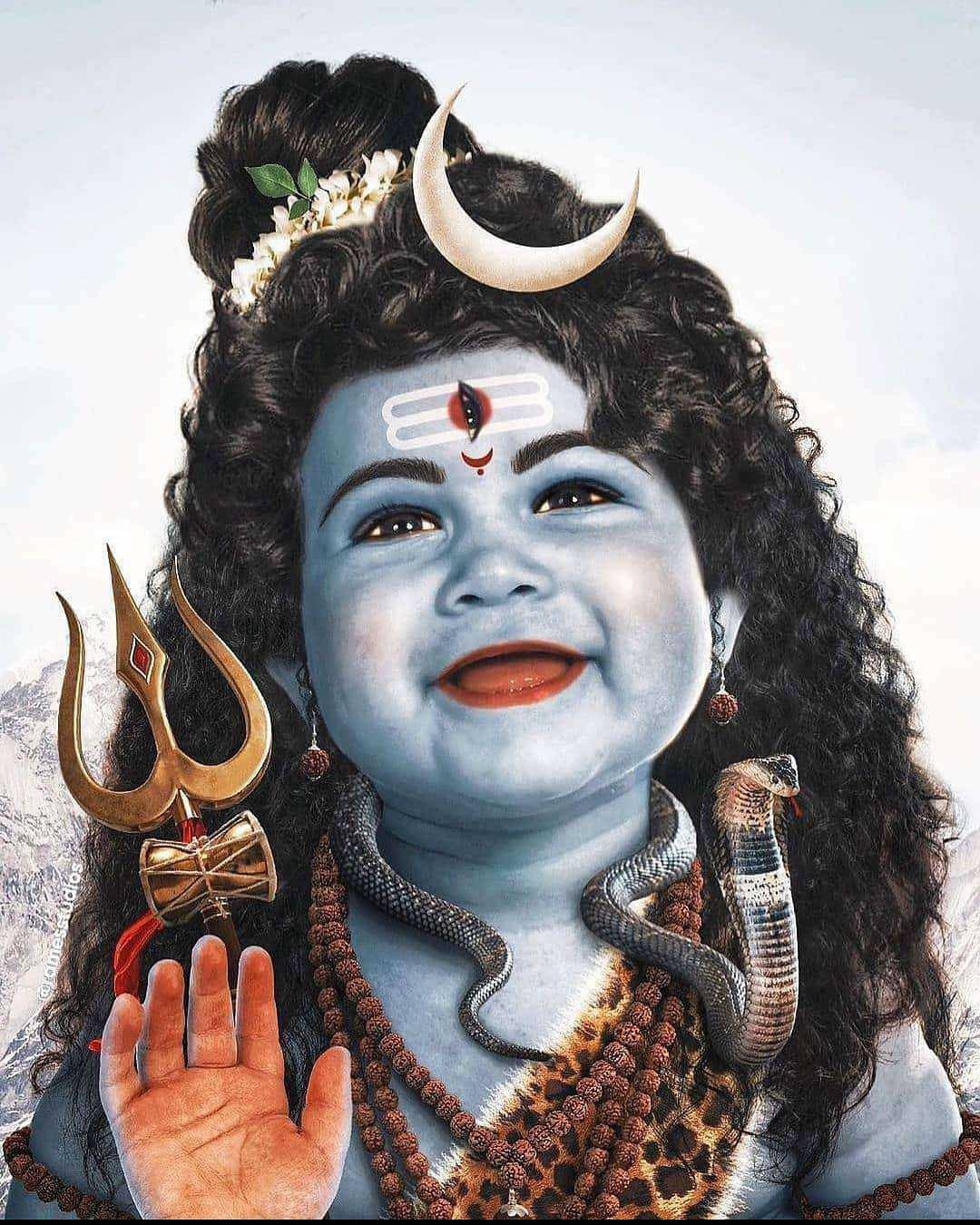 Cute Baby Bhole Baba — 1080x1350 wallpaper