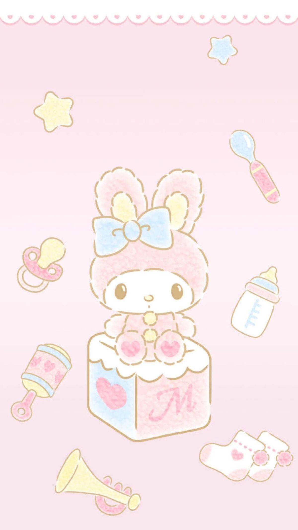 Cute Baby My Melody — 1200x2133 wallpaper