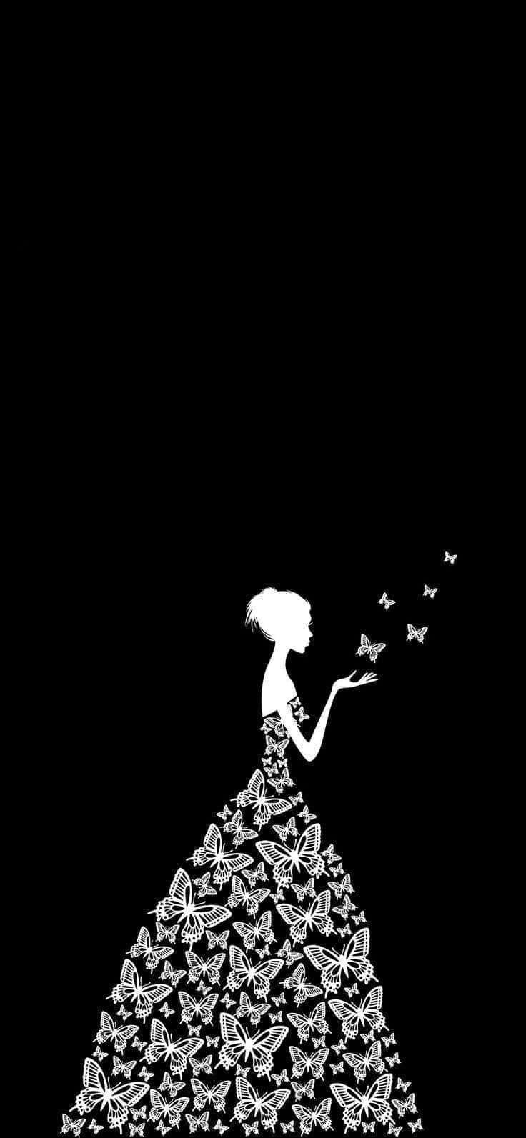 Cute Black background — 736x1593 wallpaper